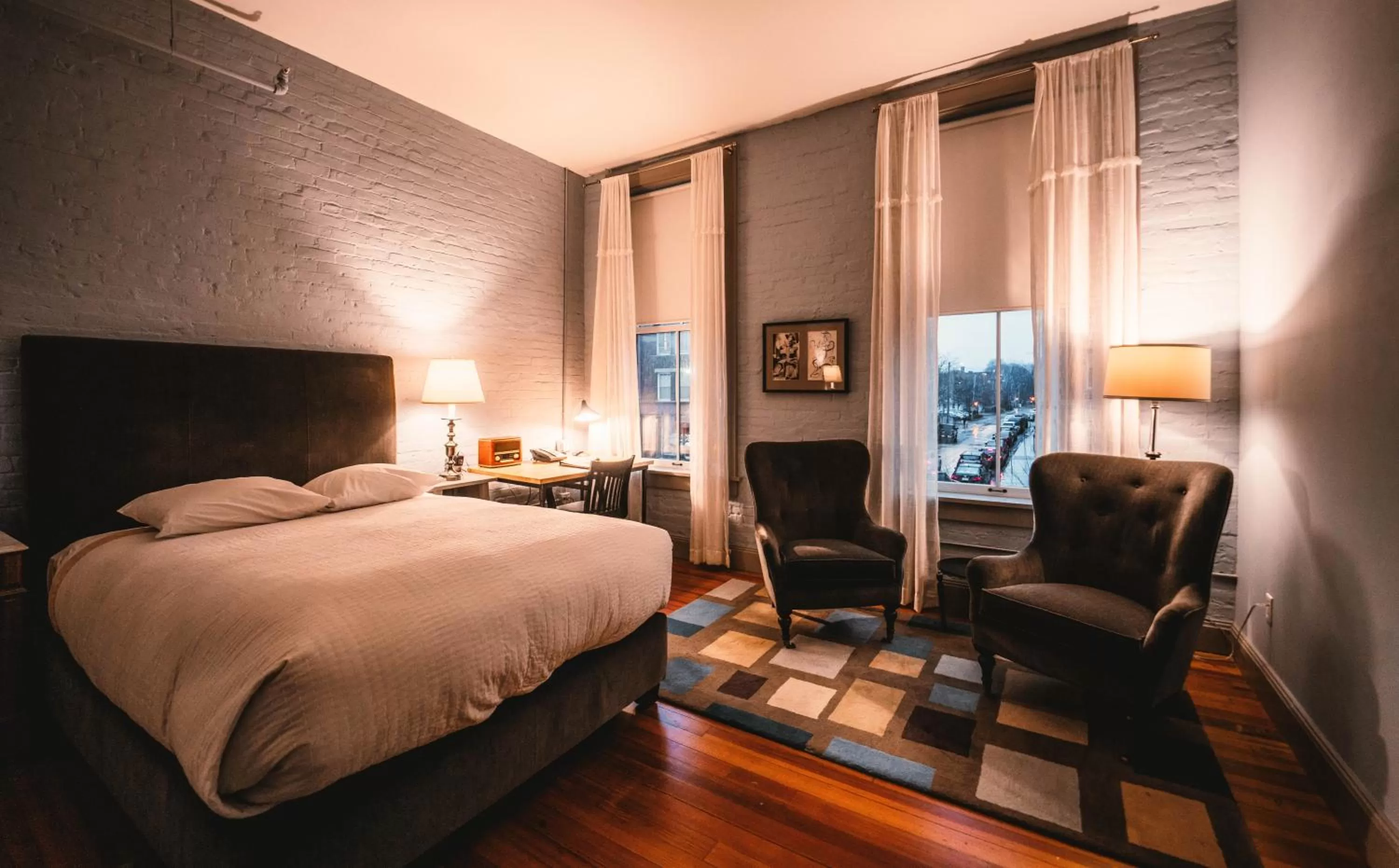 Bed in Hotel on North