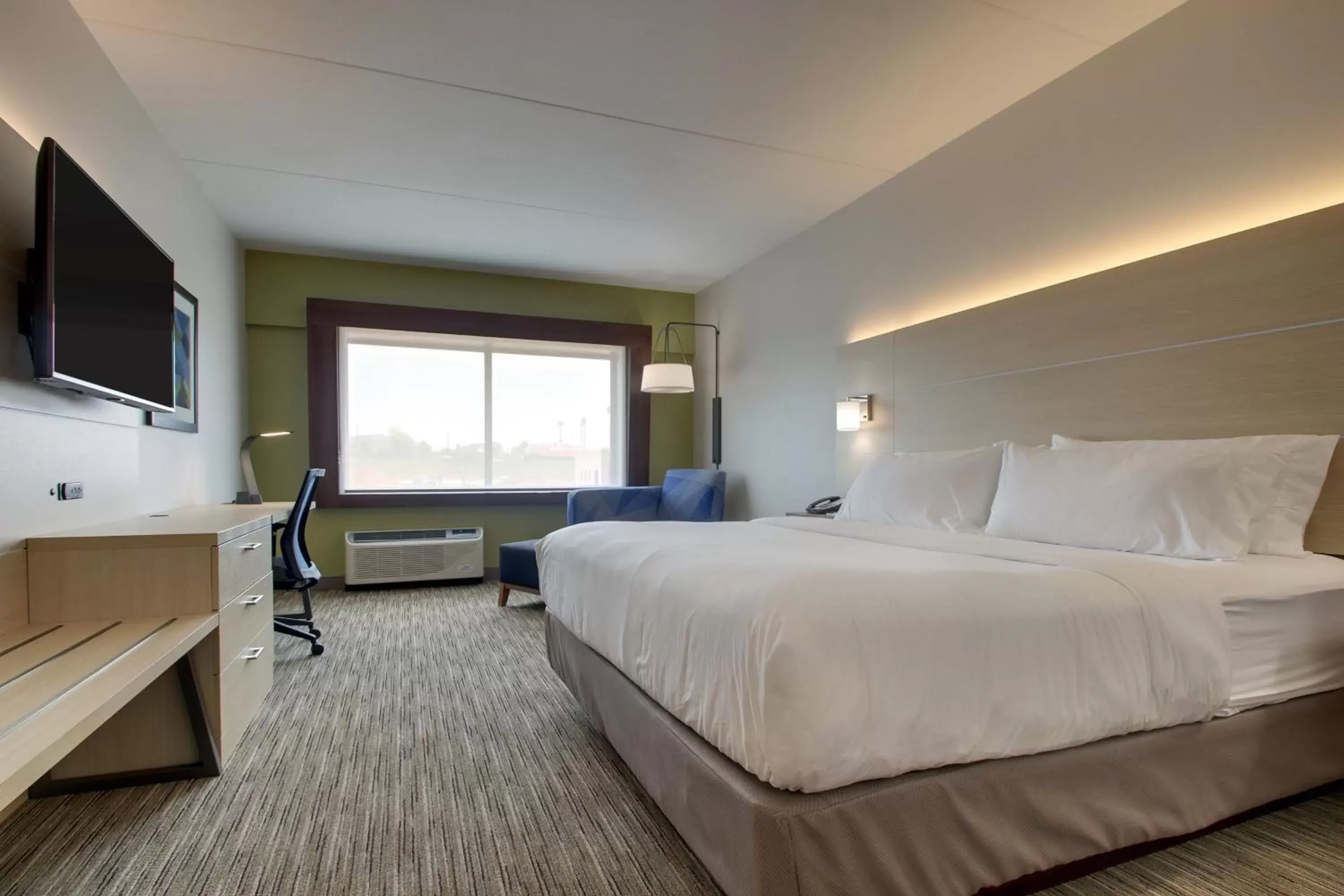 Standard King Room with Mobility Accessible Roll-In Shower in Holiday Inn Express & Suites - Elizabethtown North by IHG Standard King Room with Mobility Accessible Roll-In Shower in Holiday Inn Express & Suites - Elizabethtown North by IHG