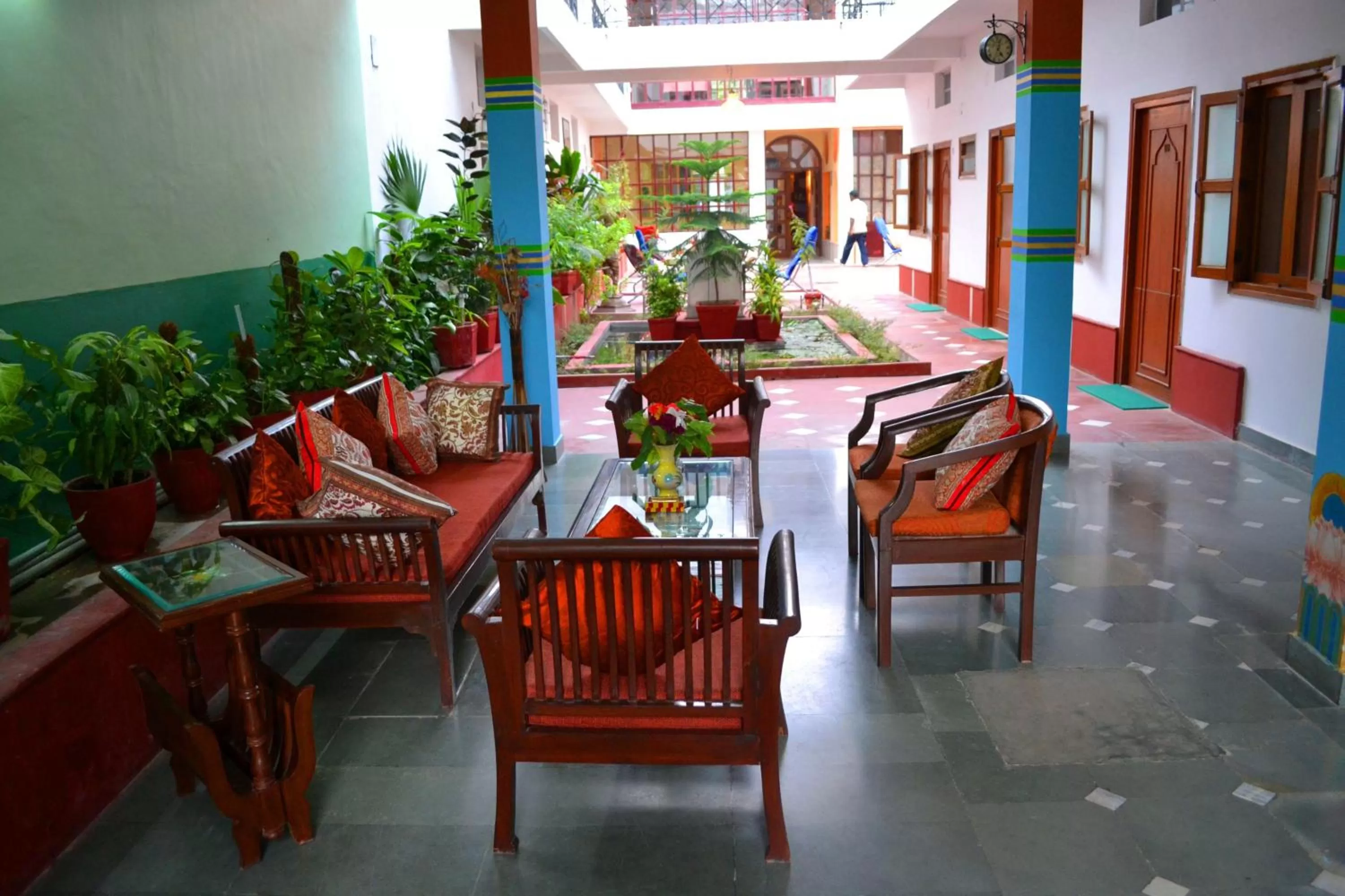 Patio in Hotel Harmony