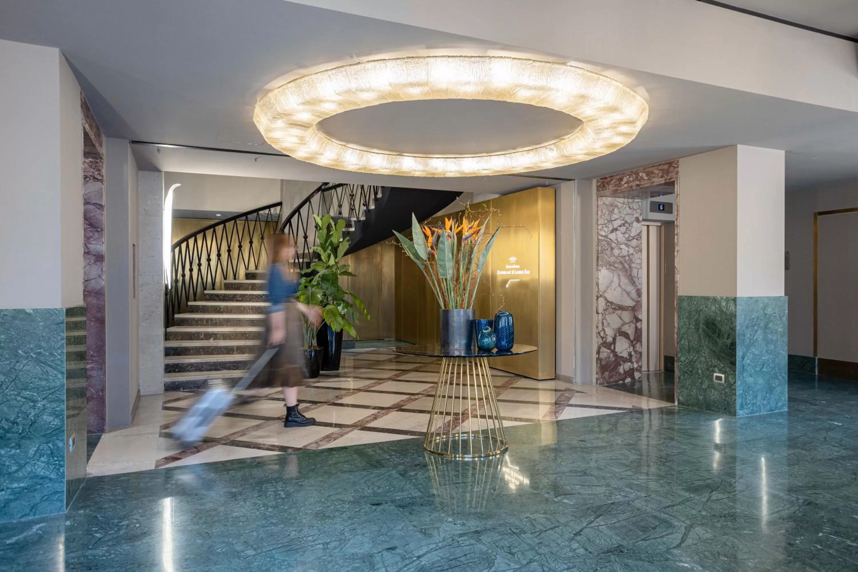 Lobby or reception in Bianca Maria Palace Hotel