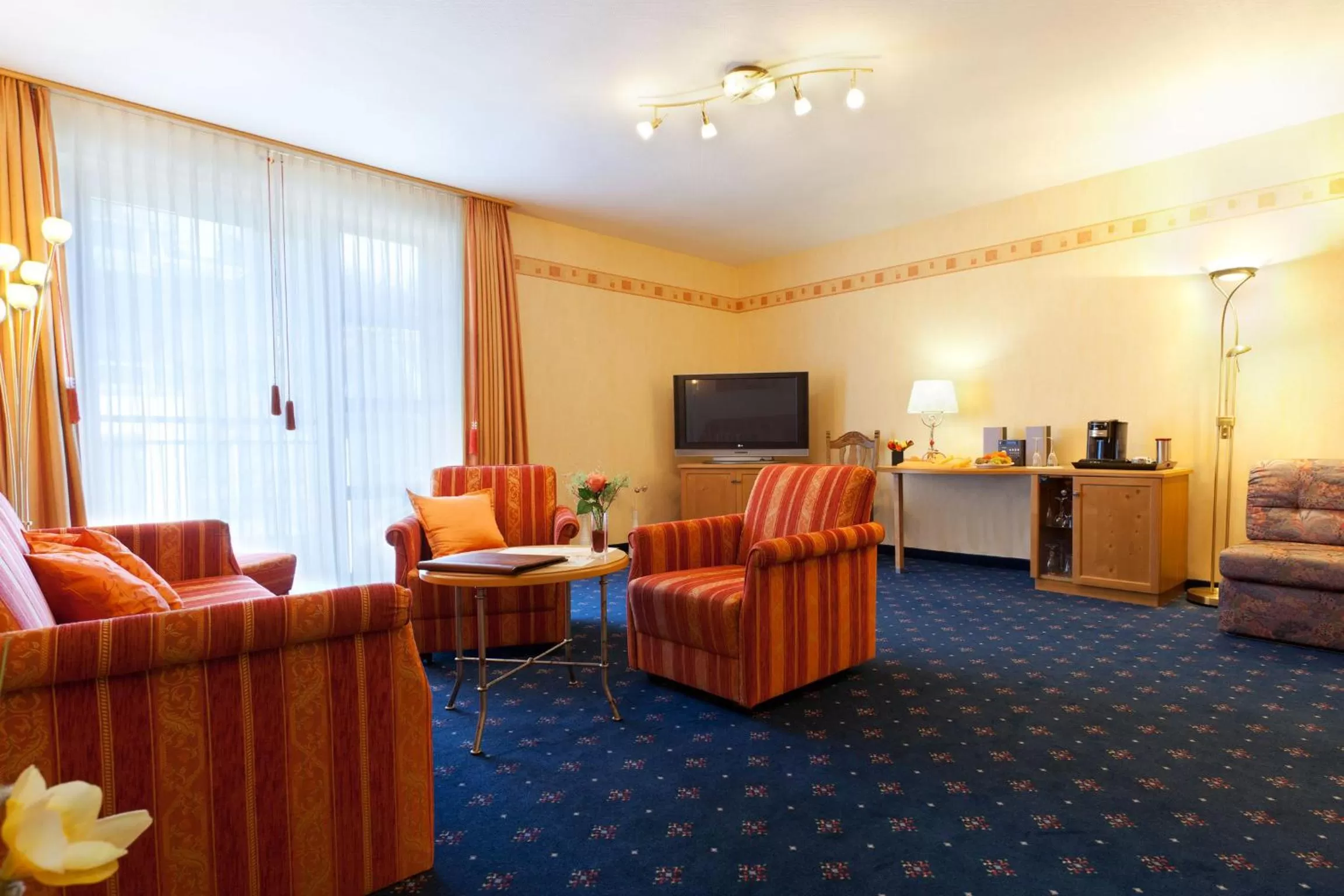 Living room in Sporthotel Göbel Garni