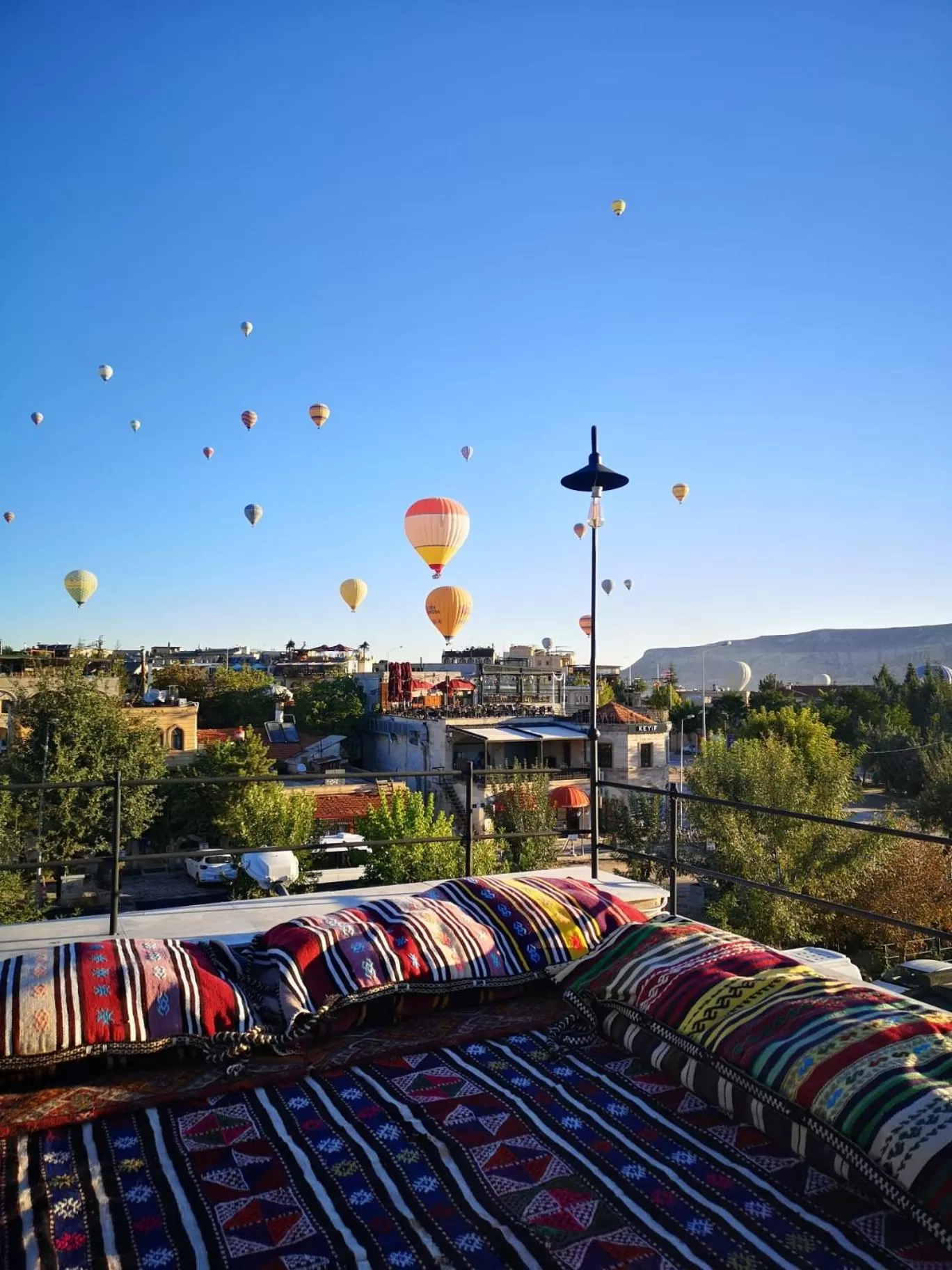 Balcony/Terrace in Azalea Terrace Cave Hotel