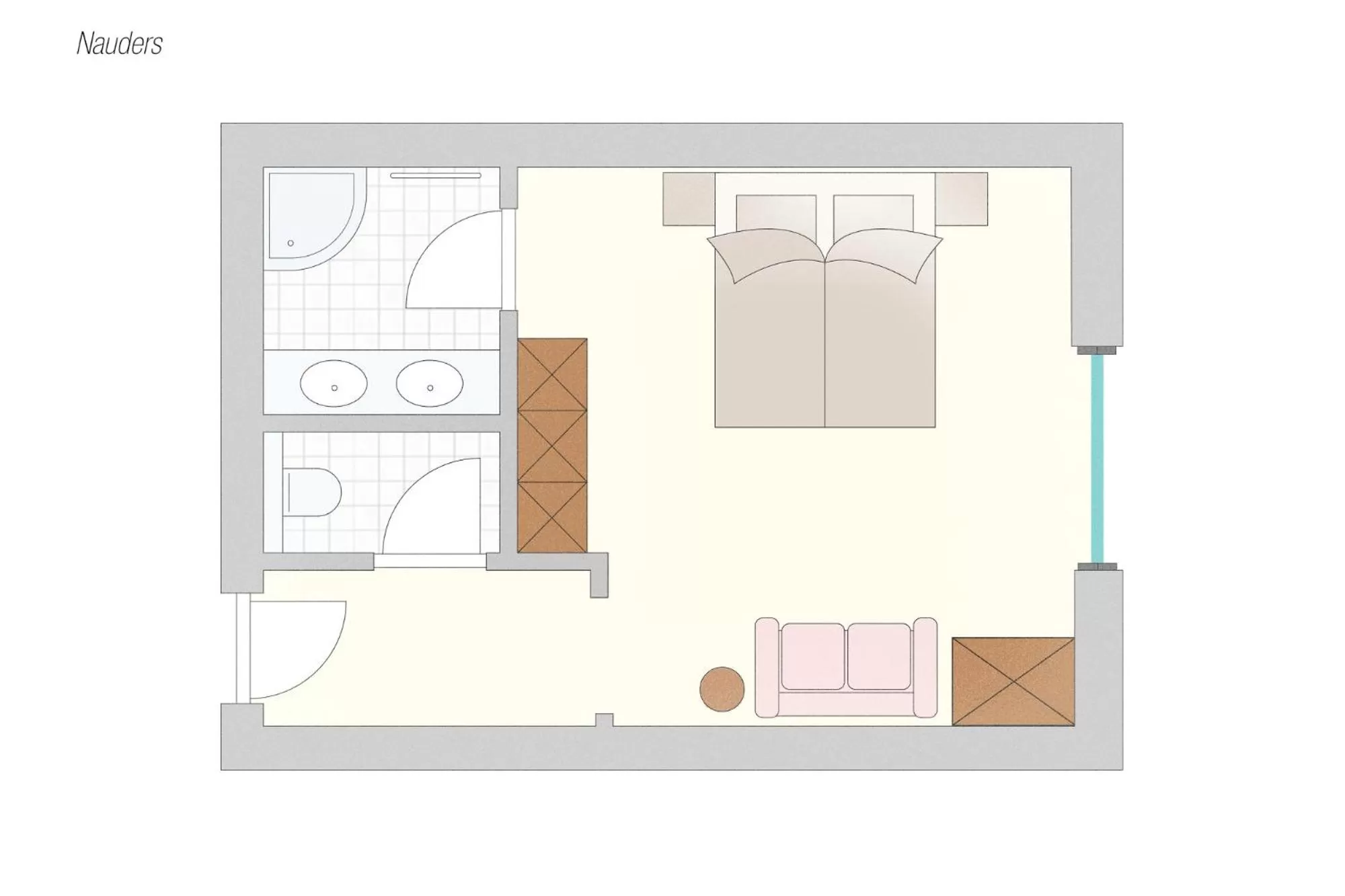 Photo of the whole room in Hotel Schwarzer Adler