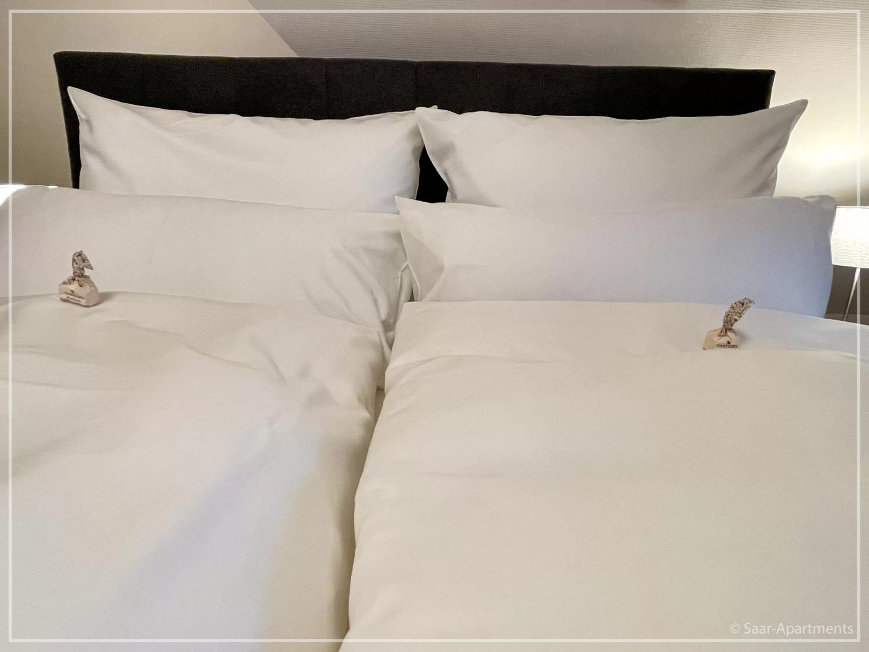 Bed in Saar-Apartments