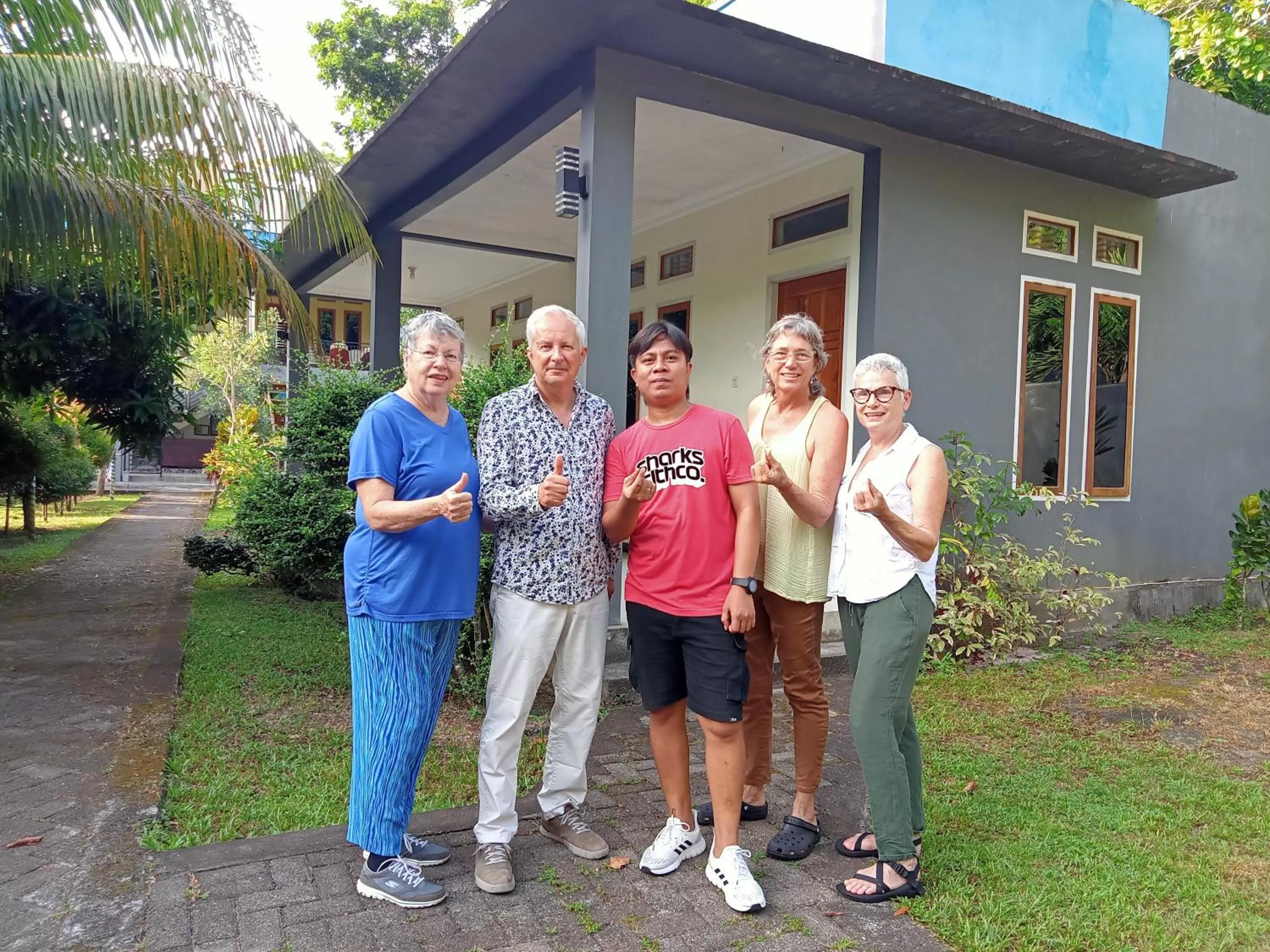 People in Tangkoko Lodge