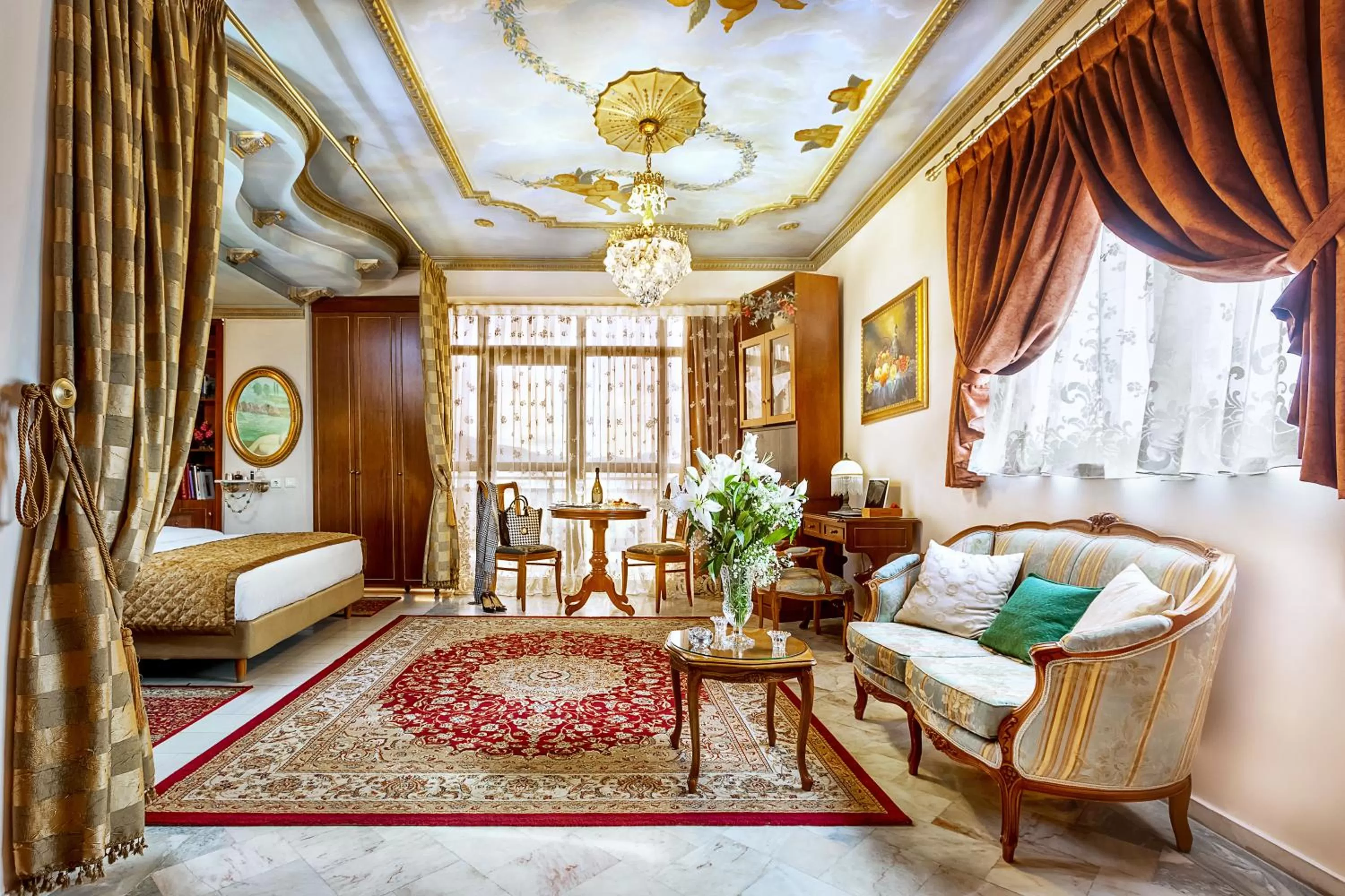 Photo of the whole room in Imperial Palace Classical Hotel Thessaloniki