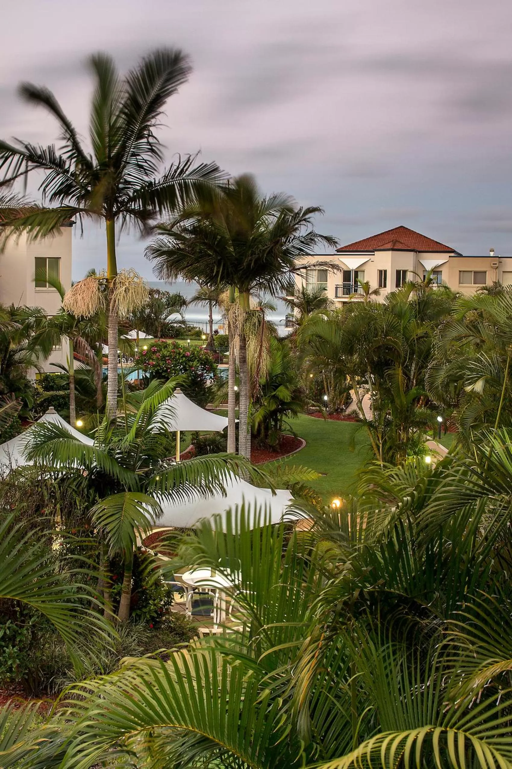 Garden view in Golden Riviera Absolute Beachfront Resort