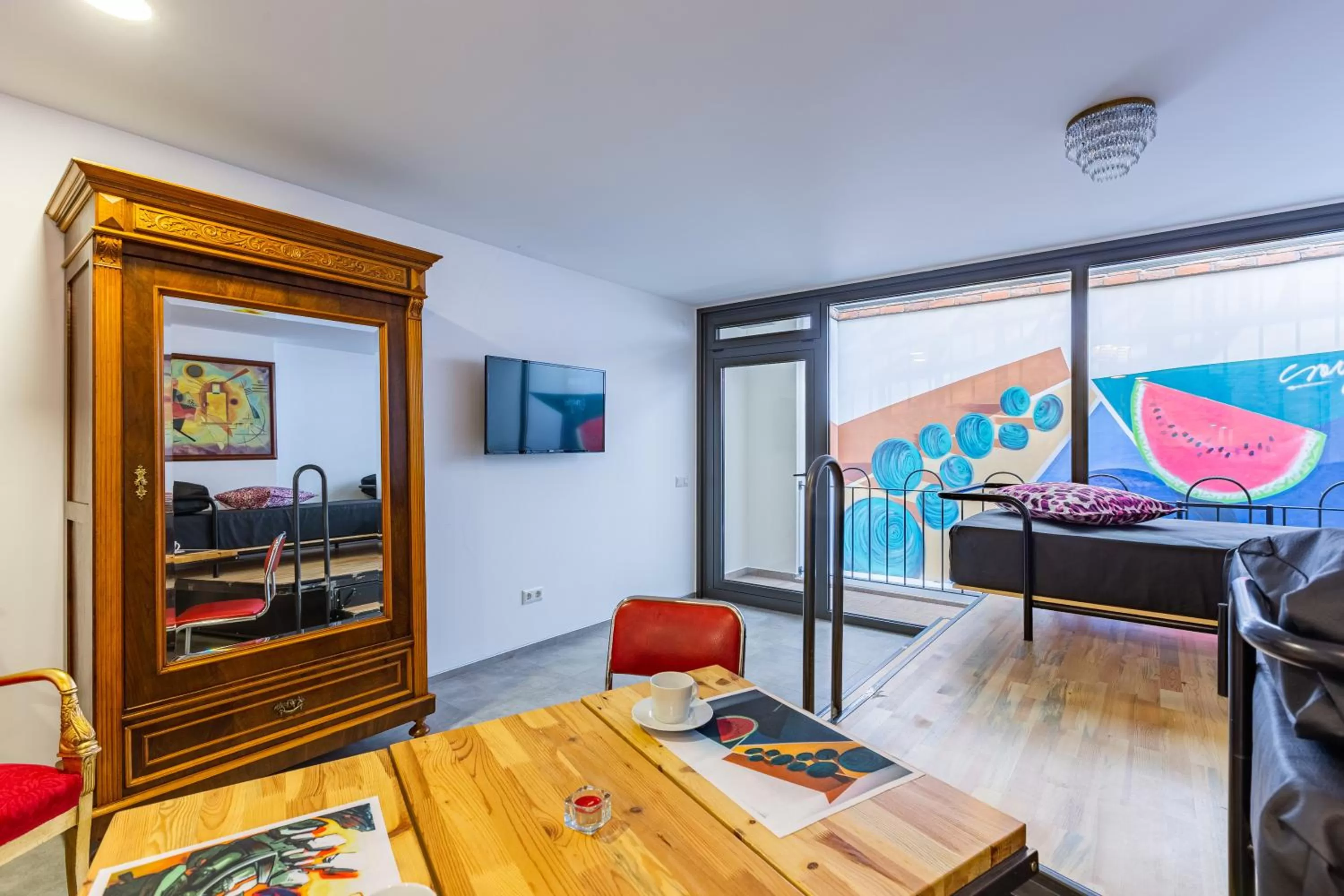 Balcony/Terrace in Villa Pera Suite Hotel