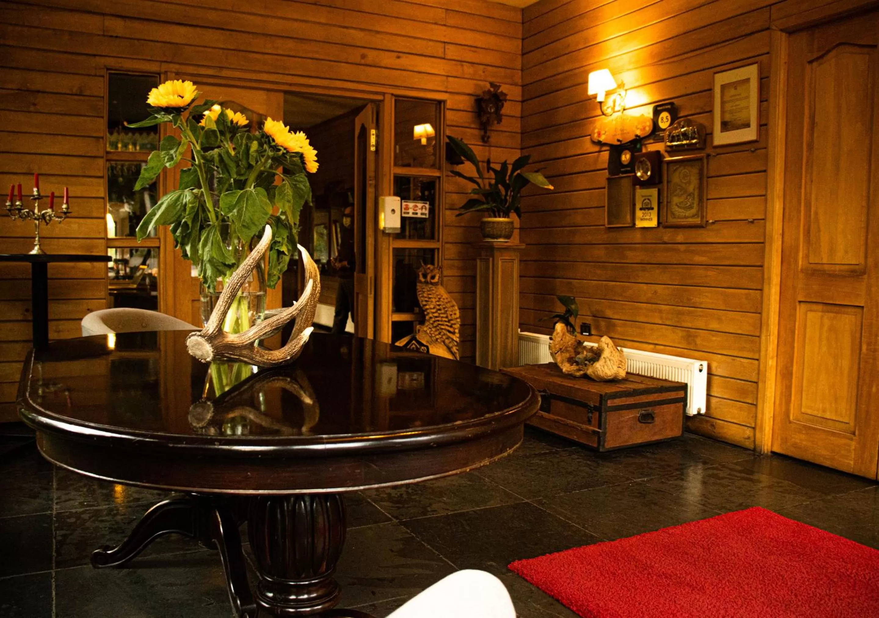 Lobby or reception in El Reloj Hotel