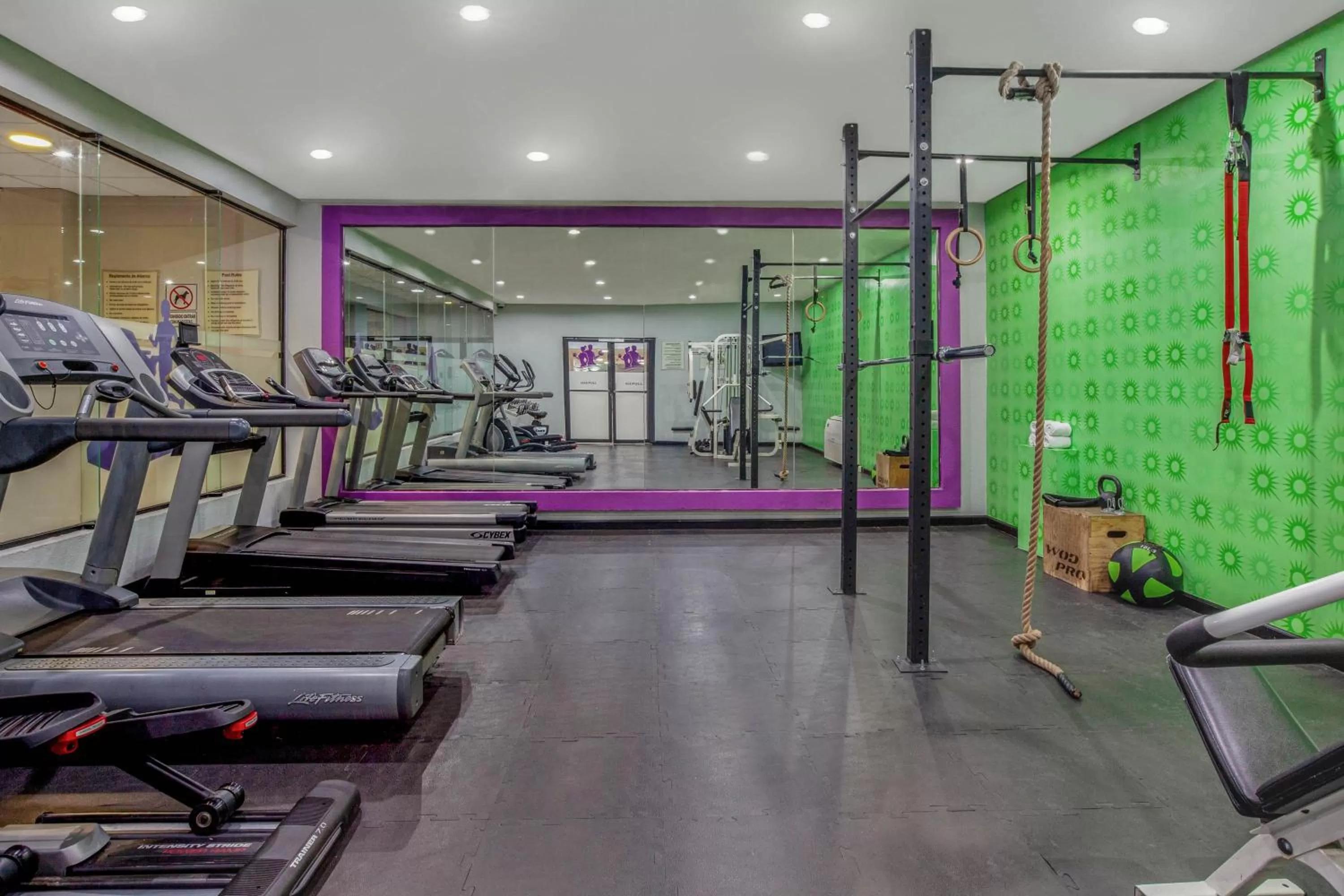 Fitness centre/facilities in CHN Hotel Monterrey Centro, Trademark Collection by Wyndham