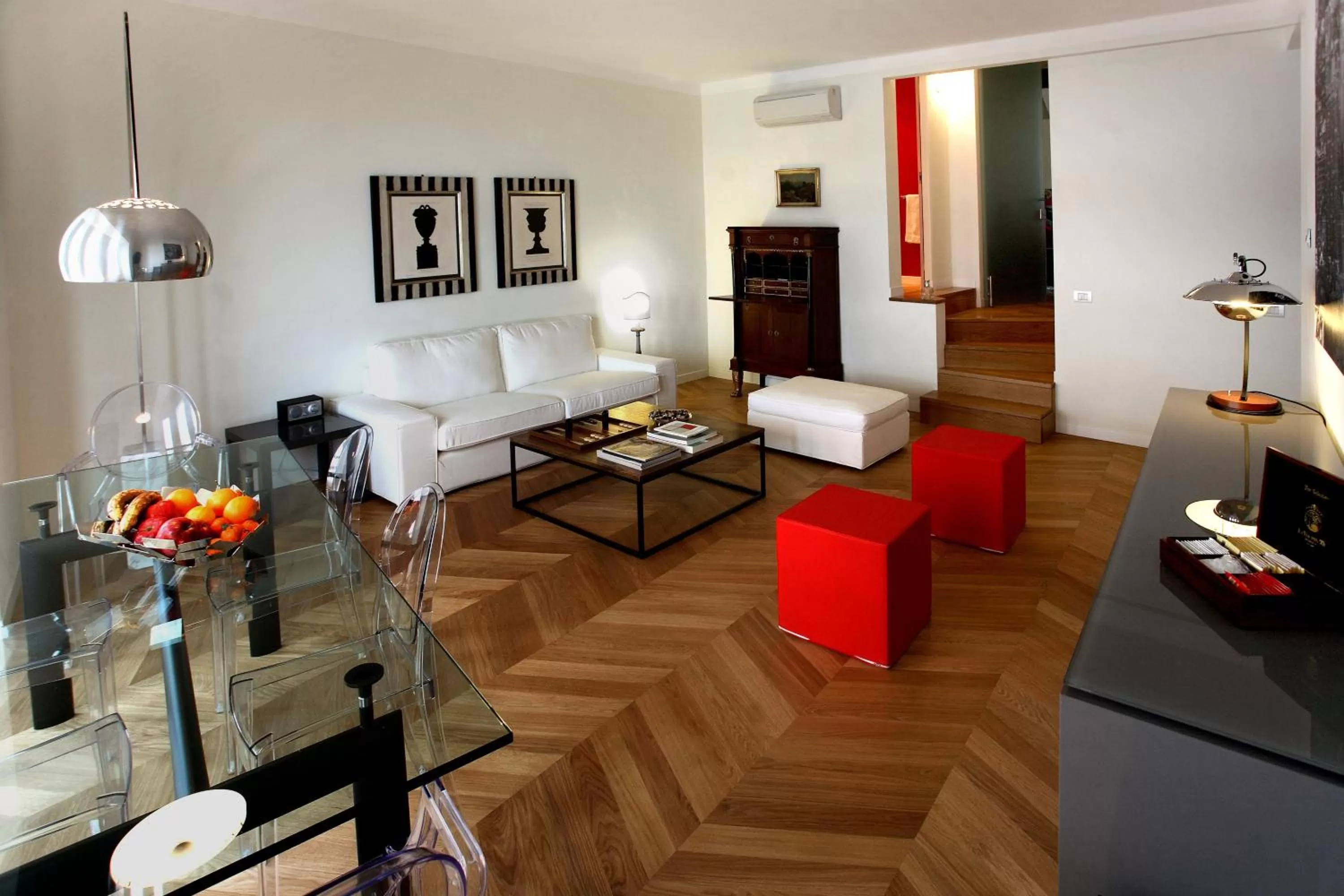 Living room in R&B Santo Stefano