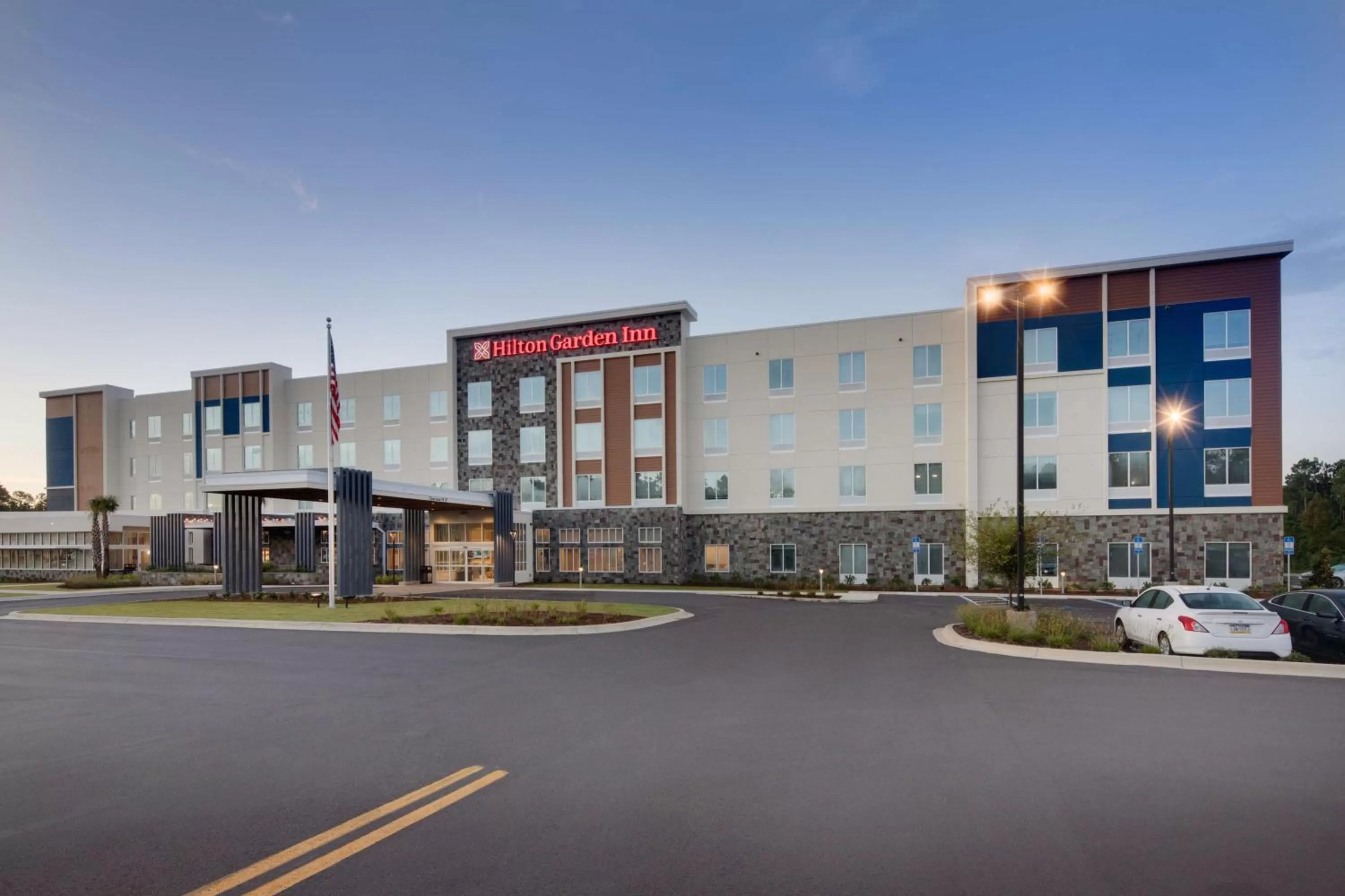 Property building in Hilton Garden Inn Panama City Airport, Fl