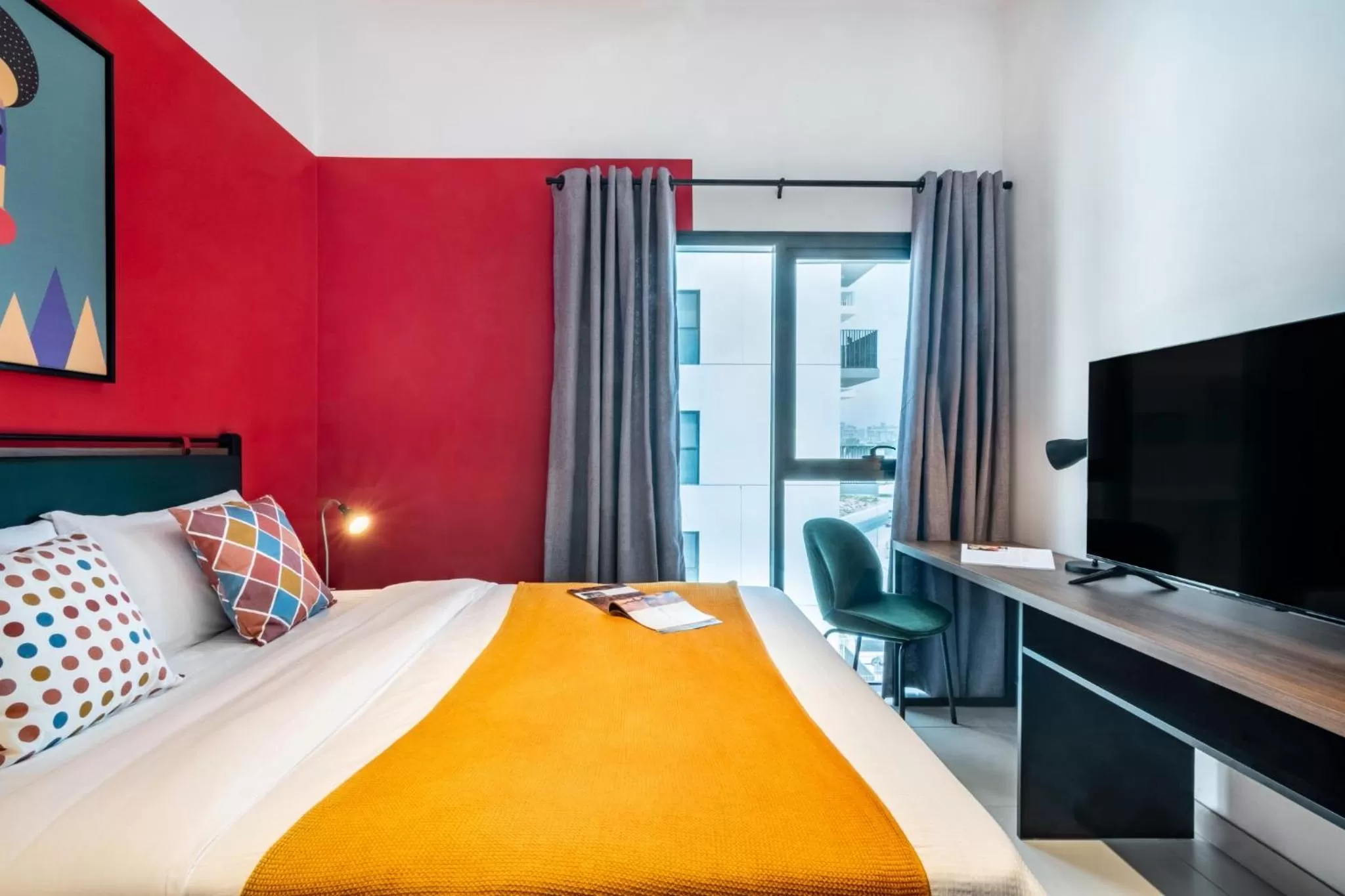 TV and multimedia, Bed in YouCo coliving Dubai