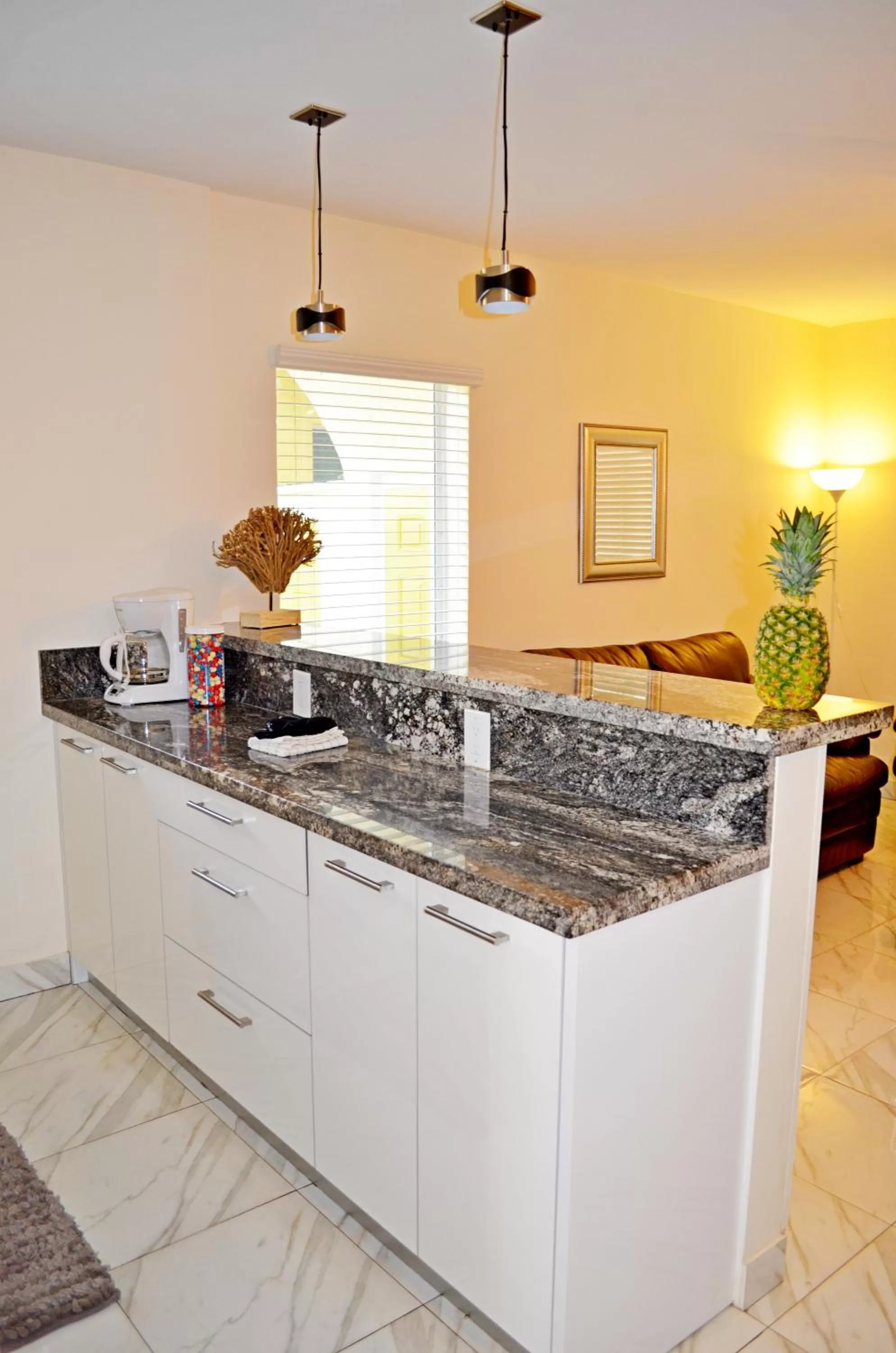 Kitchen or kitchenette in Ocean Drive Villas