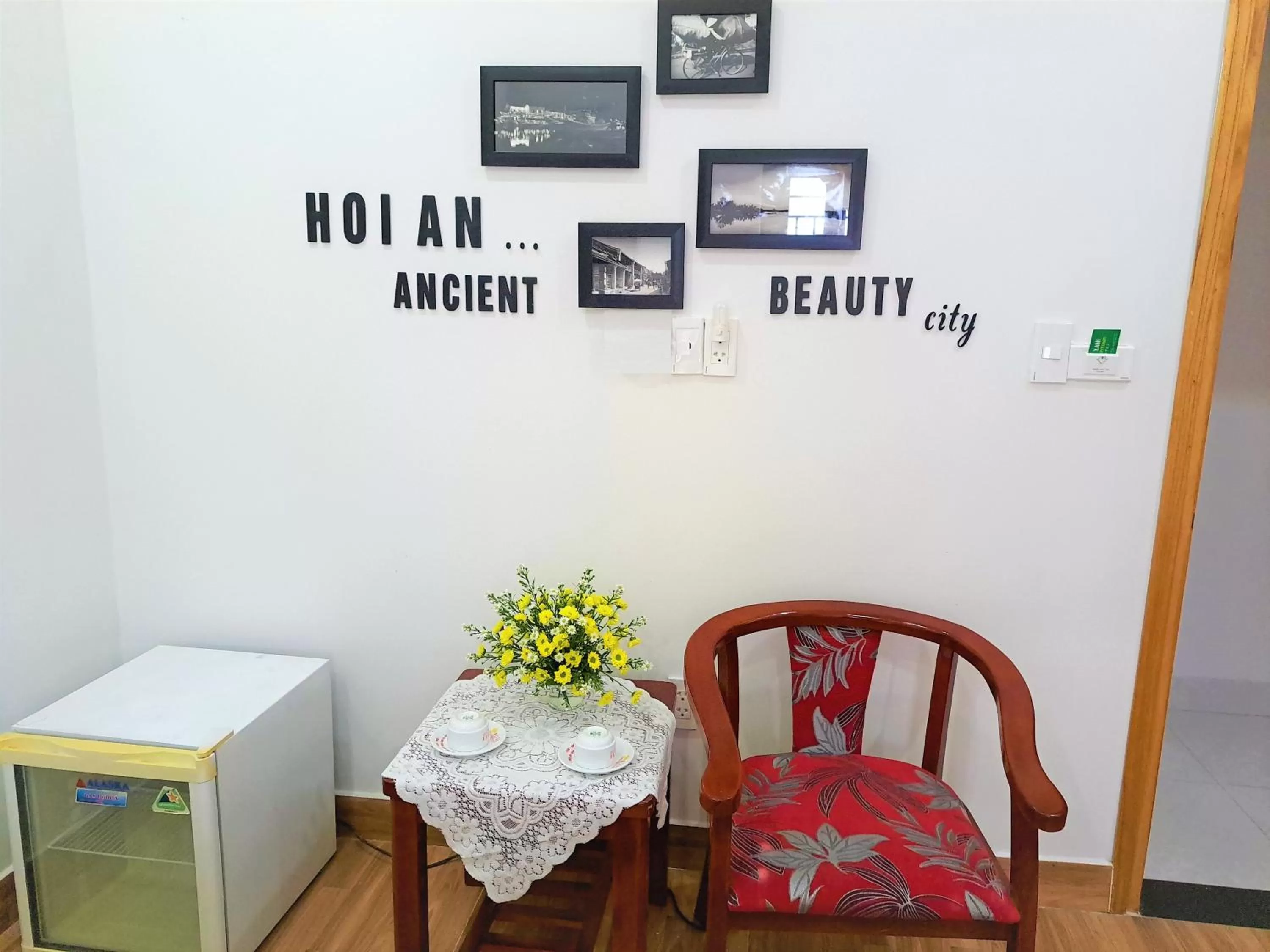 Seating area in GREEN TOWN hotel HỘI AN