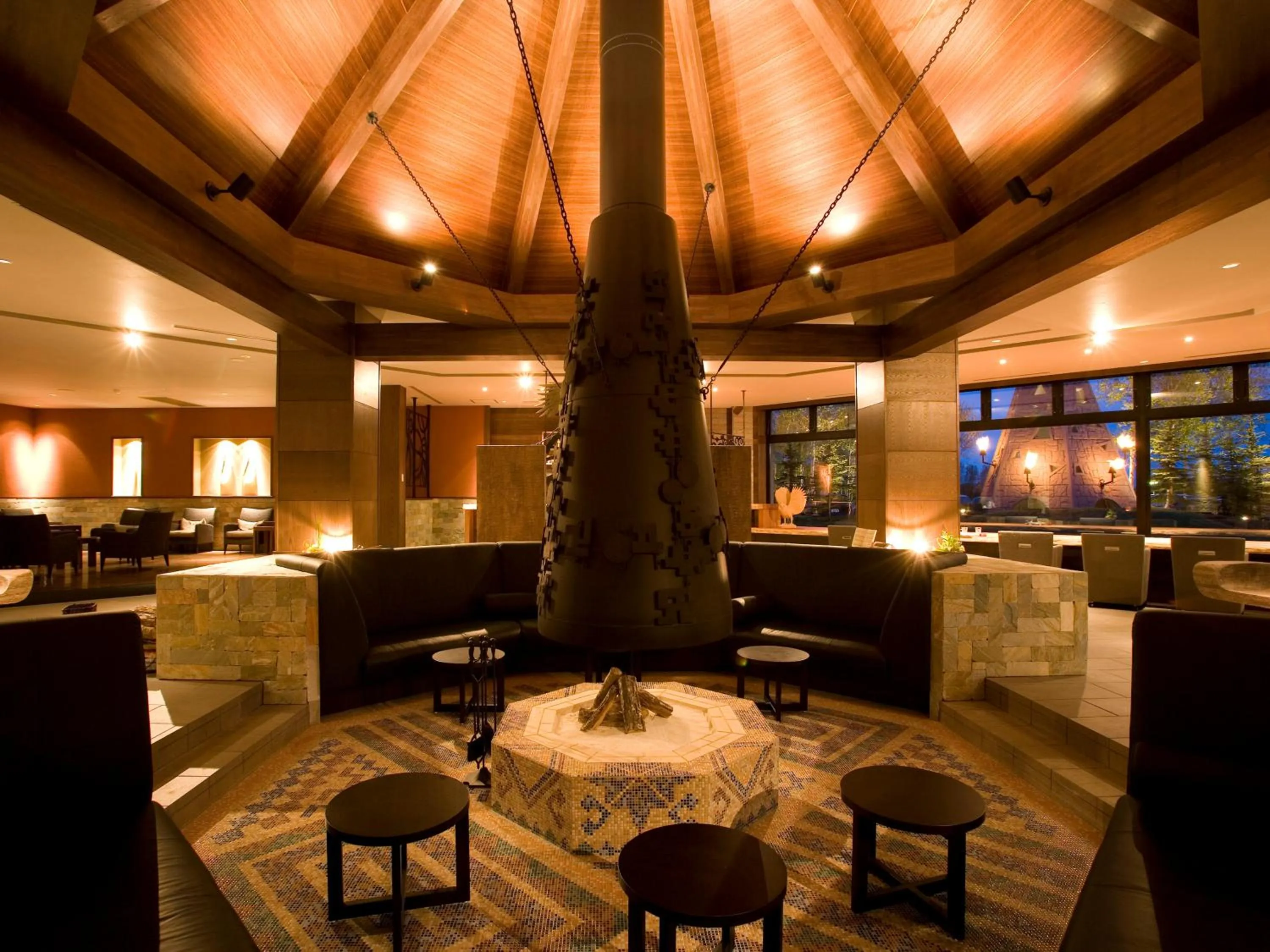 Lounge or bar in Hokuten no Oka Abashiriko Tsuruga Resort