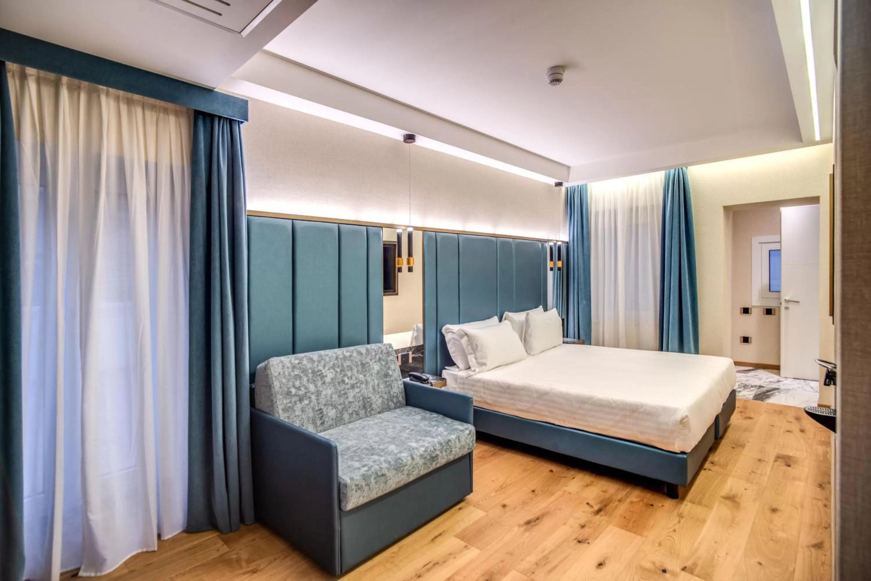 Bed in CC Palace Hotel