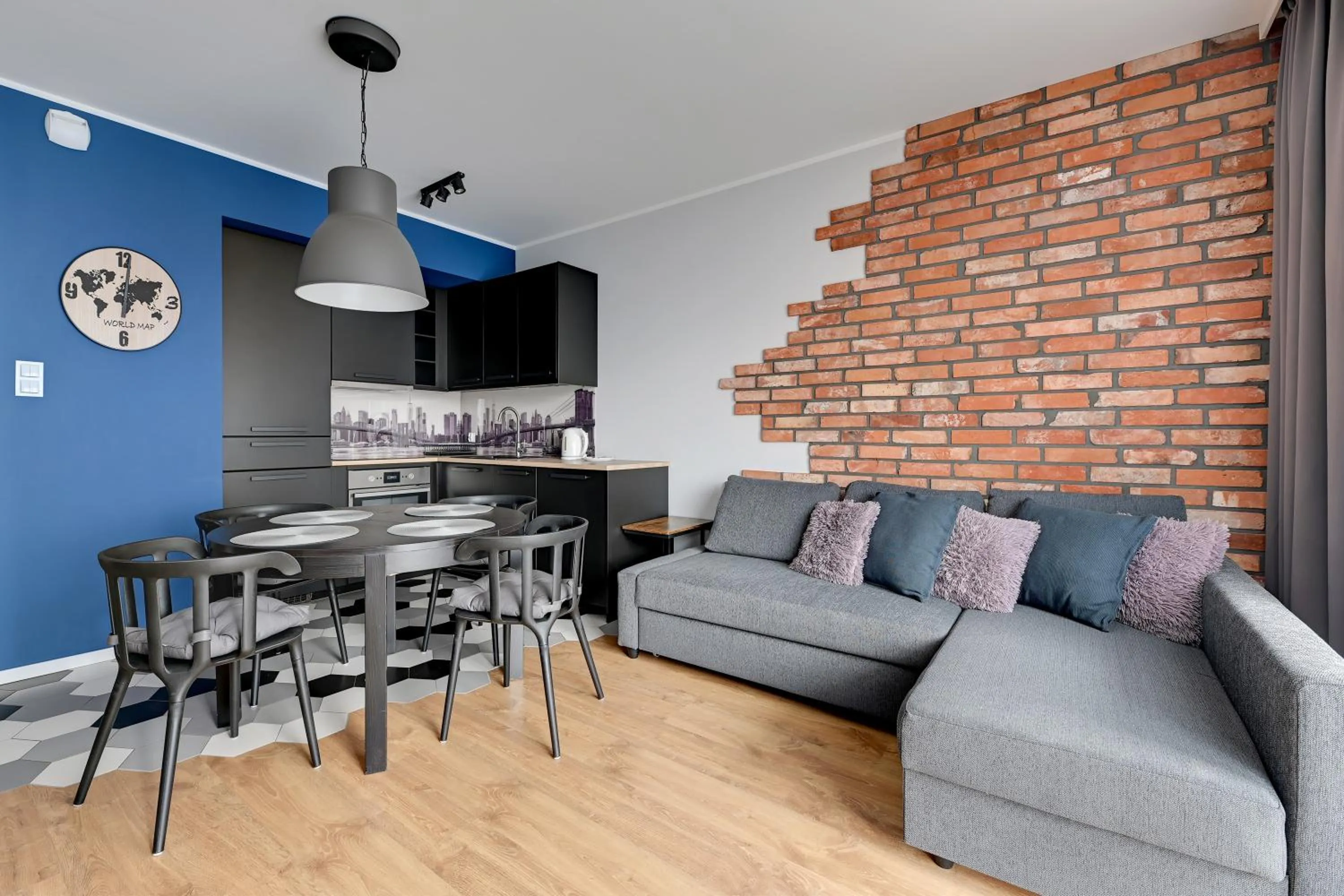 Living room in GRANO APARTMENTS Gdańsk Motława SPA & Wellness