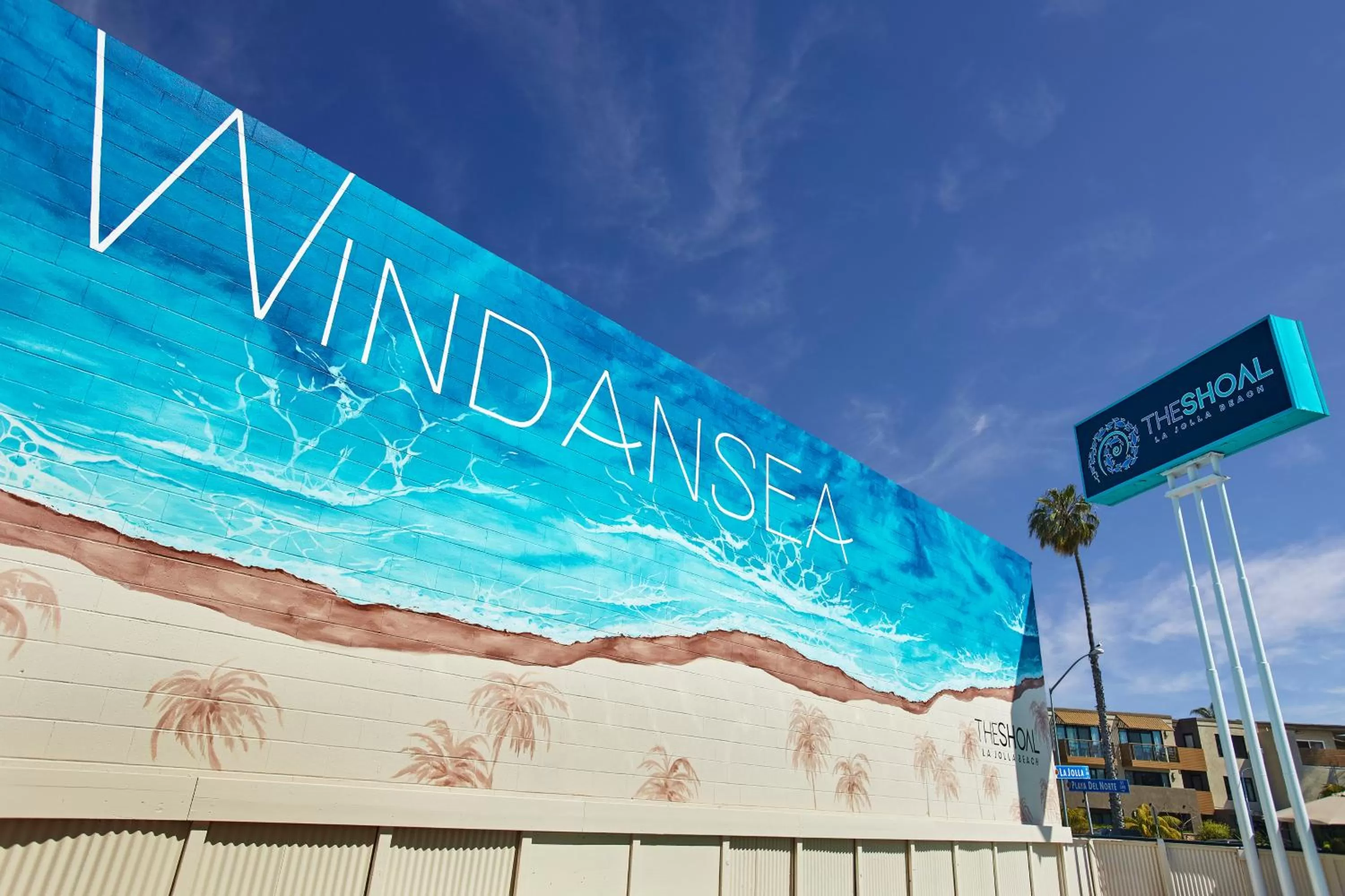 Decorative detail in The Shoal Hotel La Jolla Beach