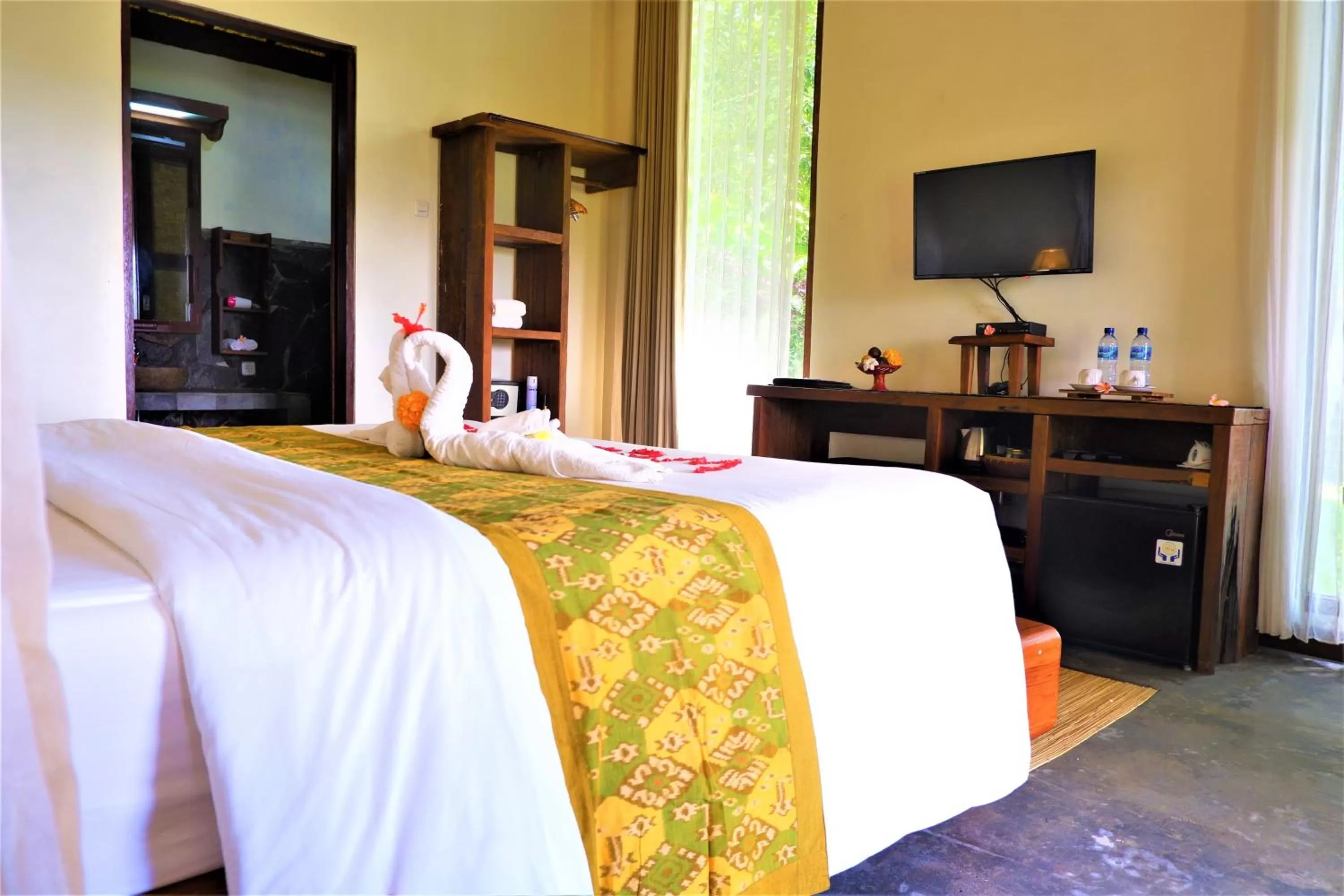 Bedroom, Bed in Swar Bali Lodge