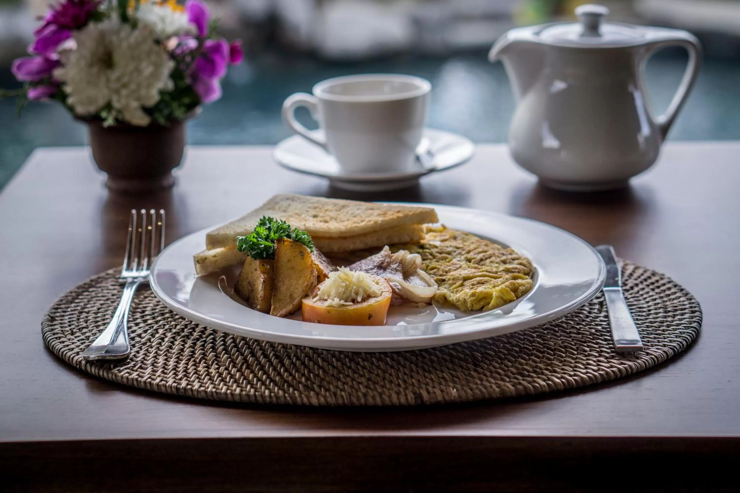 Breakfast in Gerindem Cottages