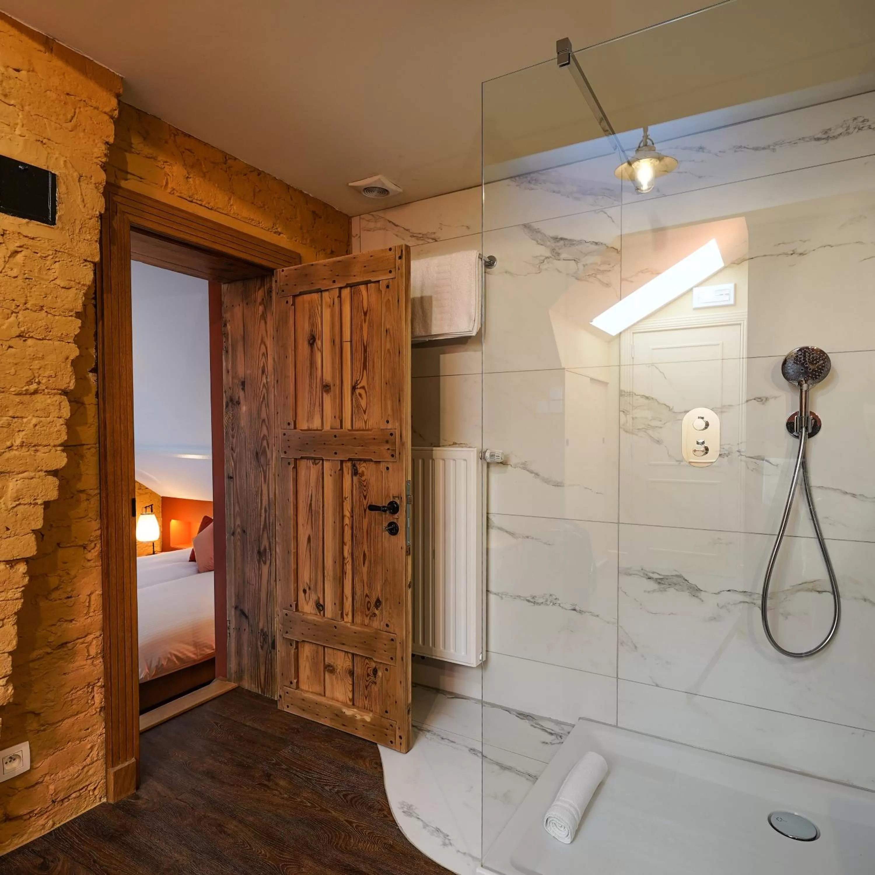 Bathroom in Les Terrasses des Falizes B&B