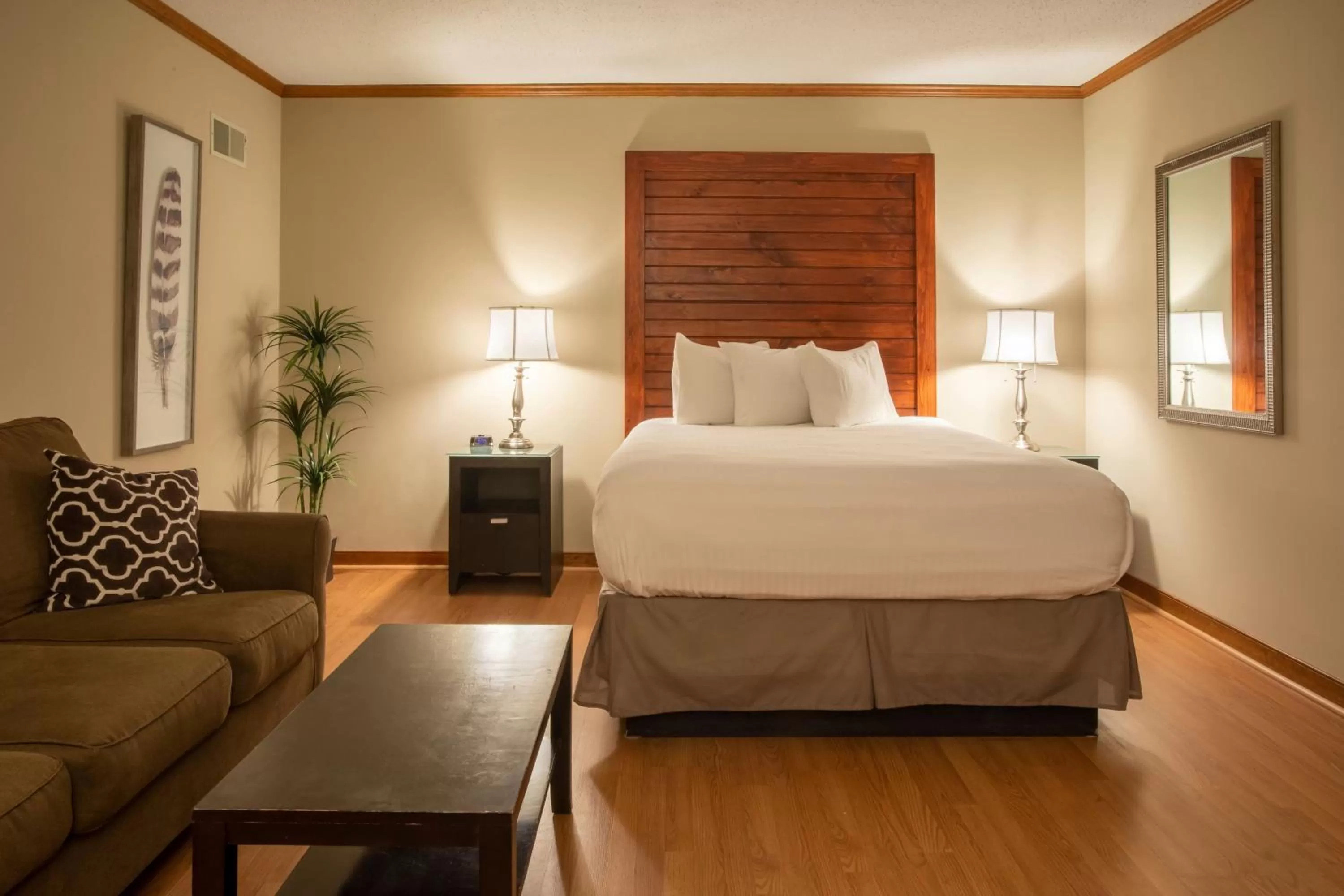 Bed in Hershey Farm Resort