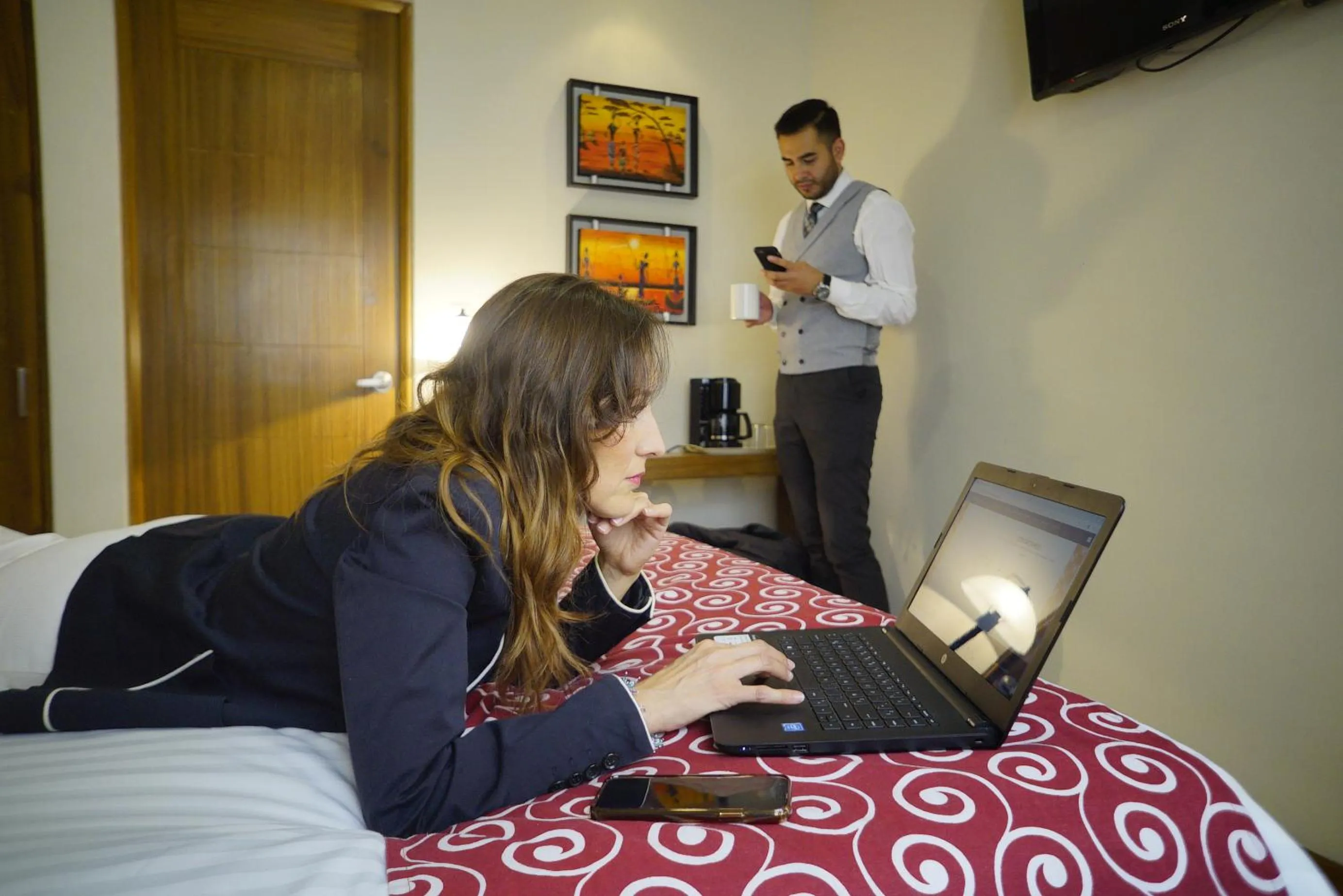 Area and facilities, Bed in Rymma Hotel