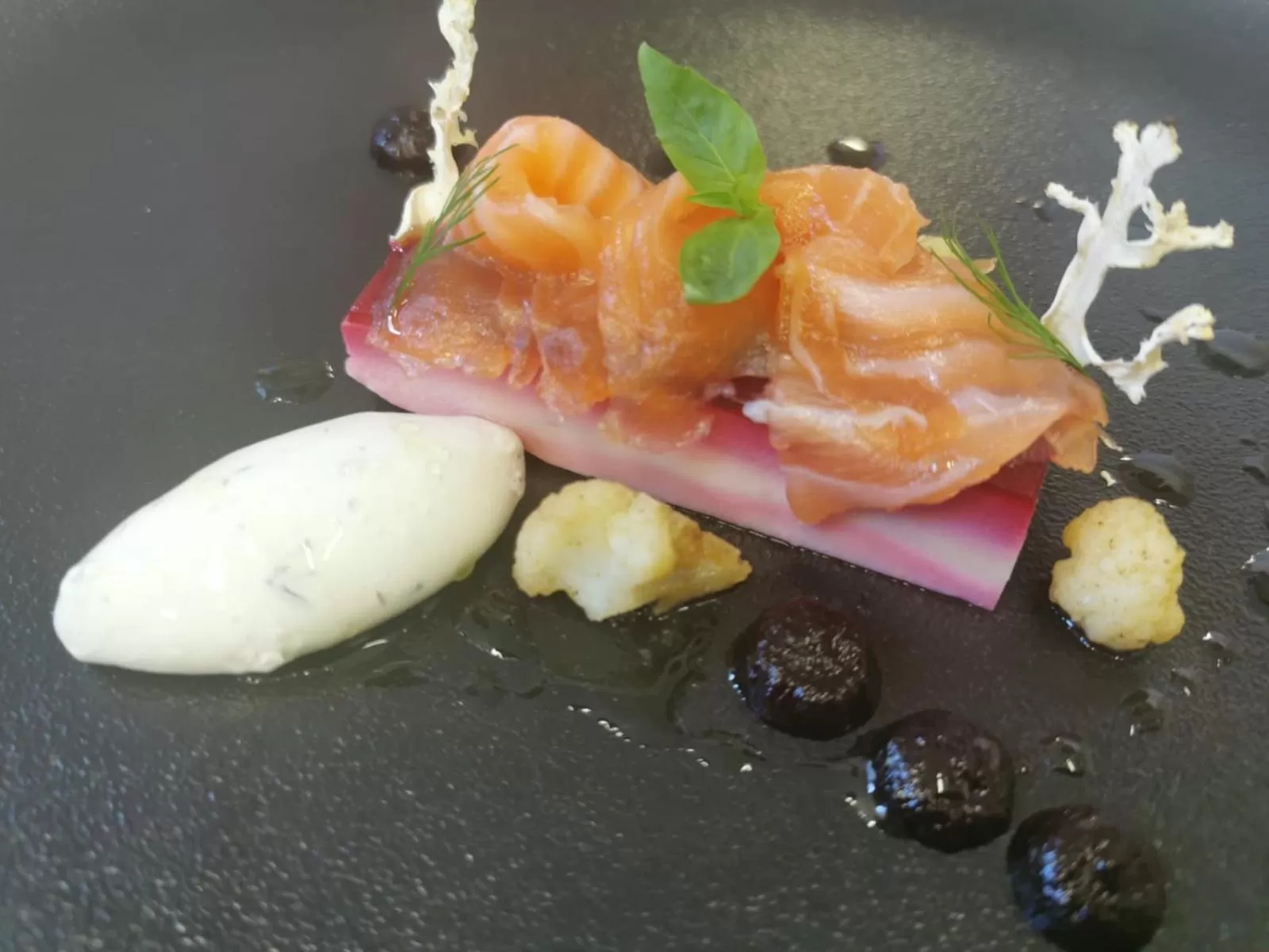 Food in Hotel Villa Keller