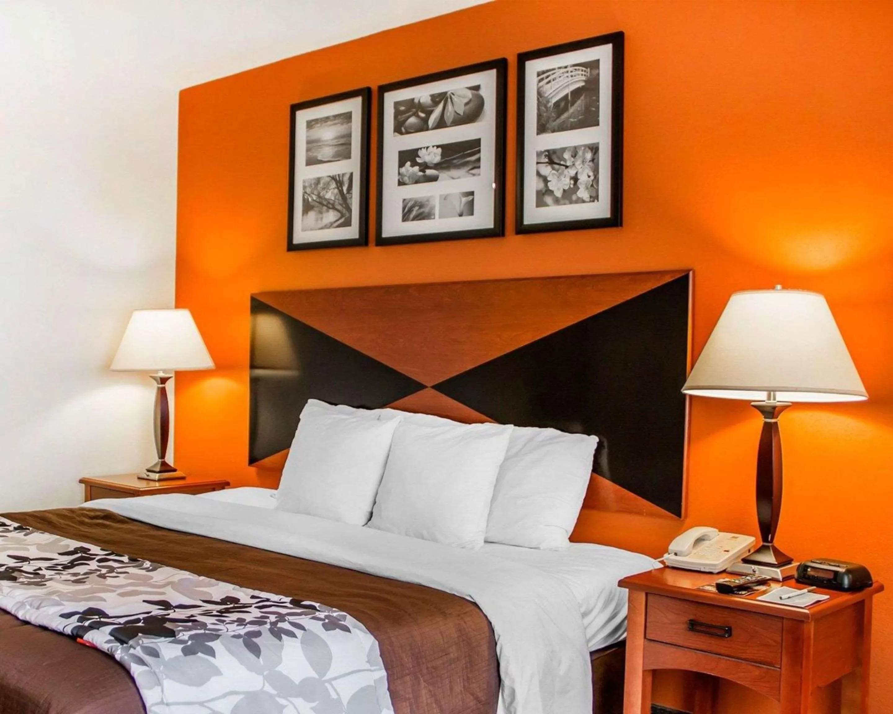 Photo of the whole room, Bed in Sleep Inn & Suites Oklahoma City Northwest