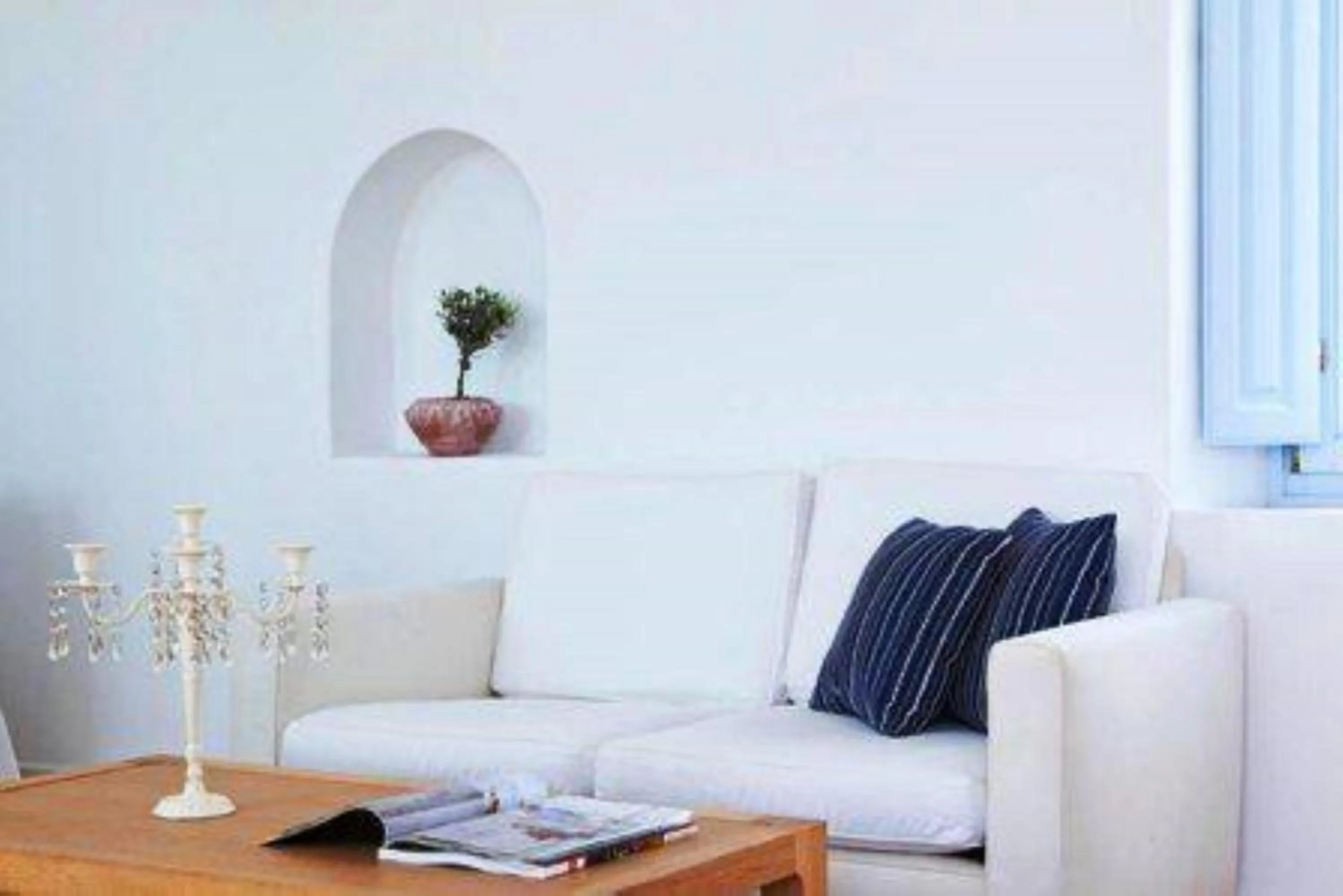 Seating area in Aria Suites & Villas