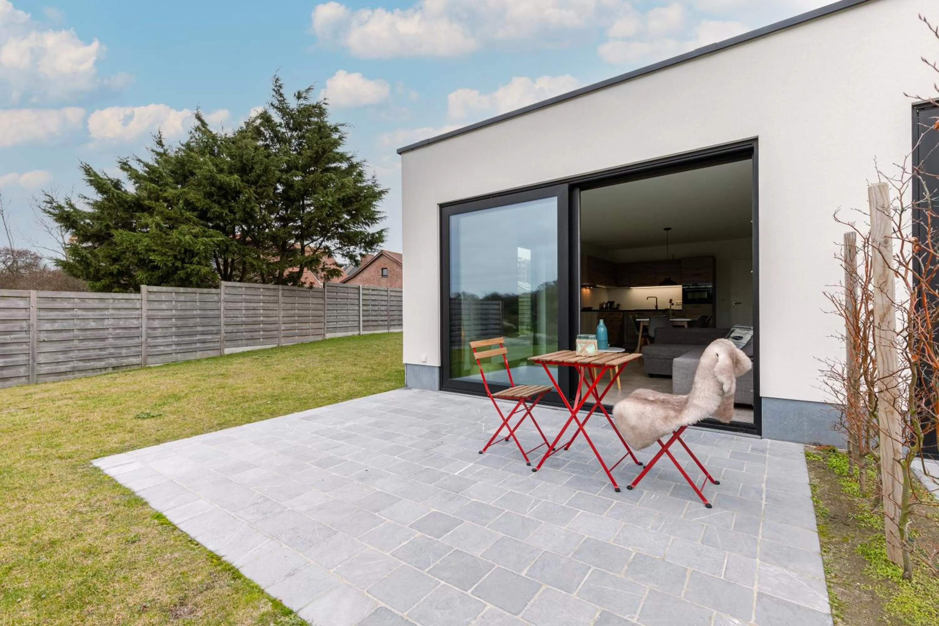 Garden in Whaaw Westende-bad