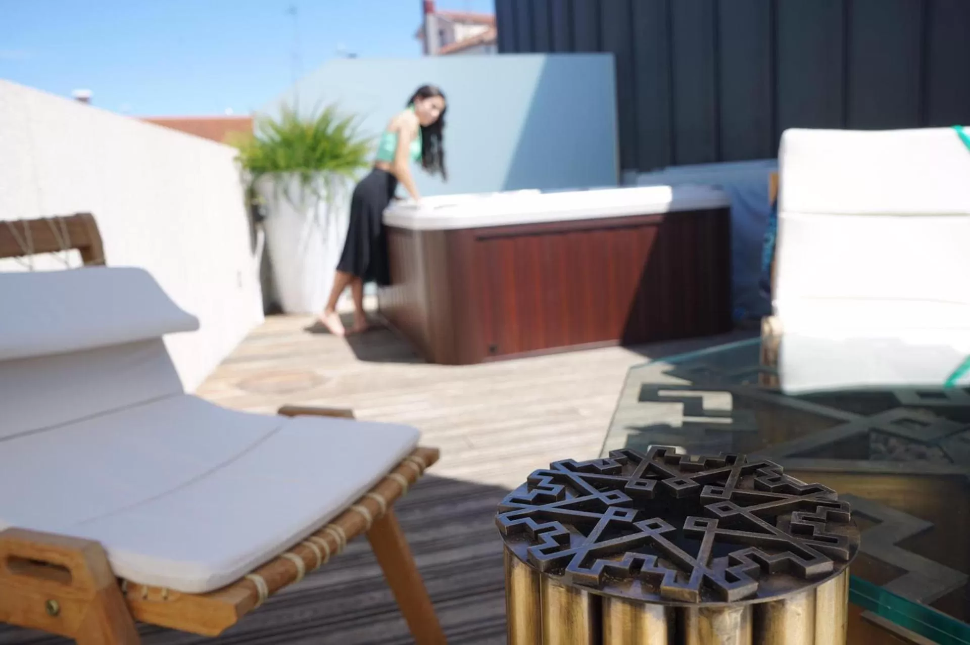 Balcony/Terrace in Castelo Hotel