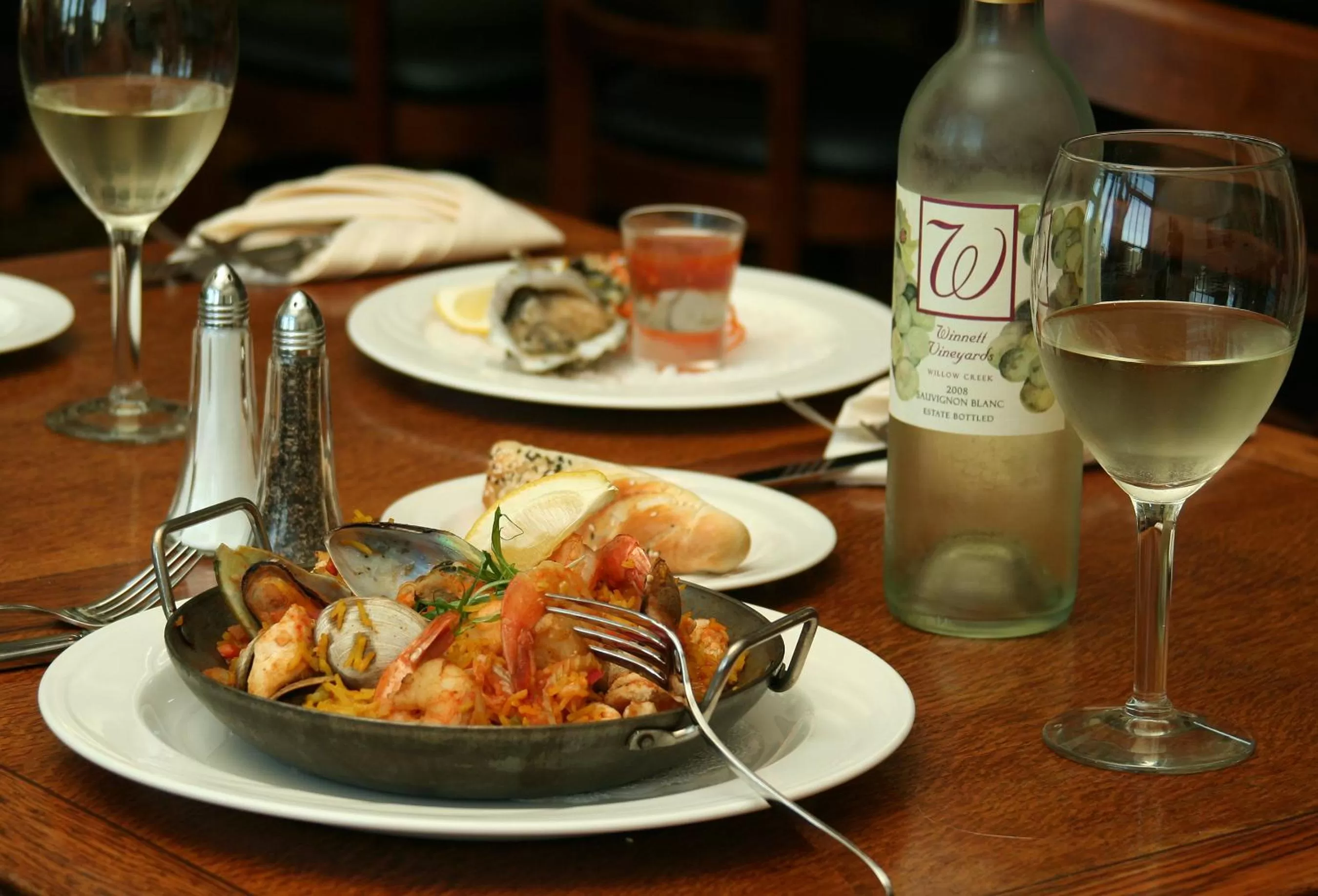 Food in Victorian Inn