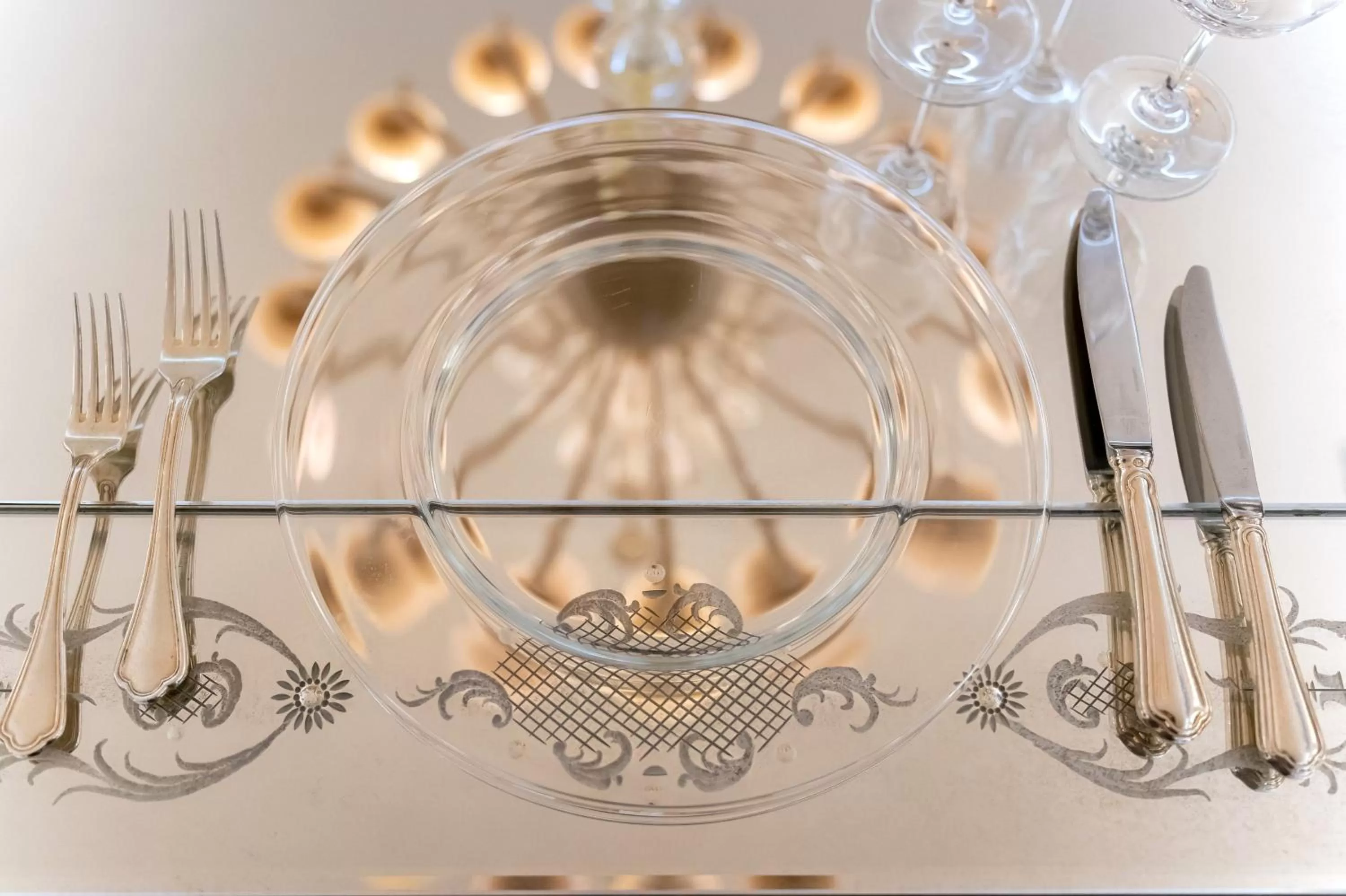 Decorative detail in Hotel Palazzetto Madonna