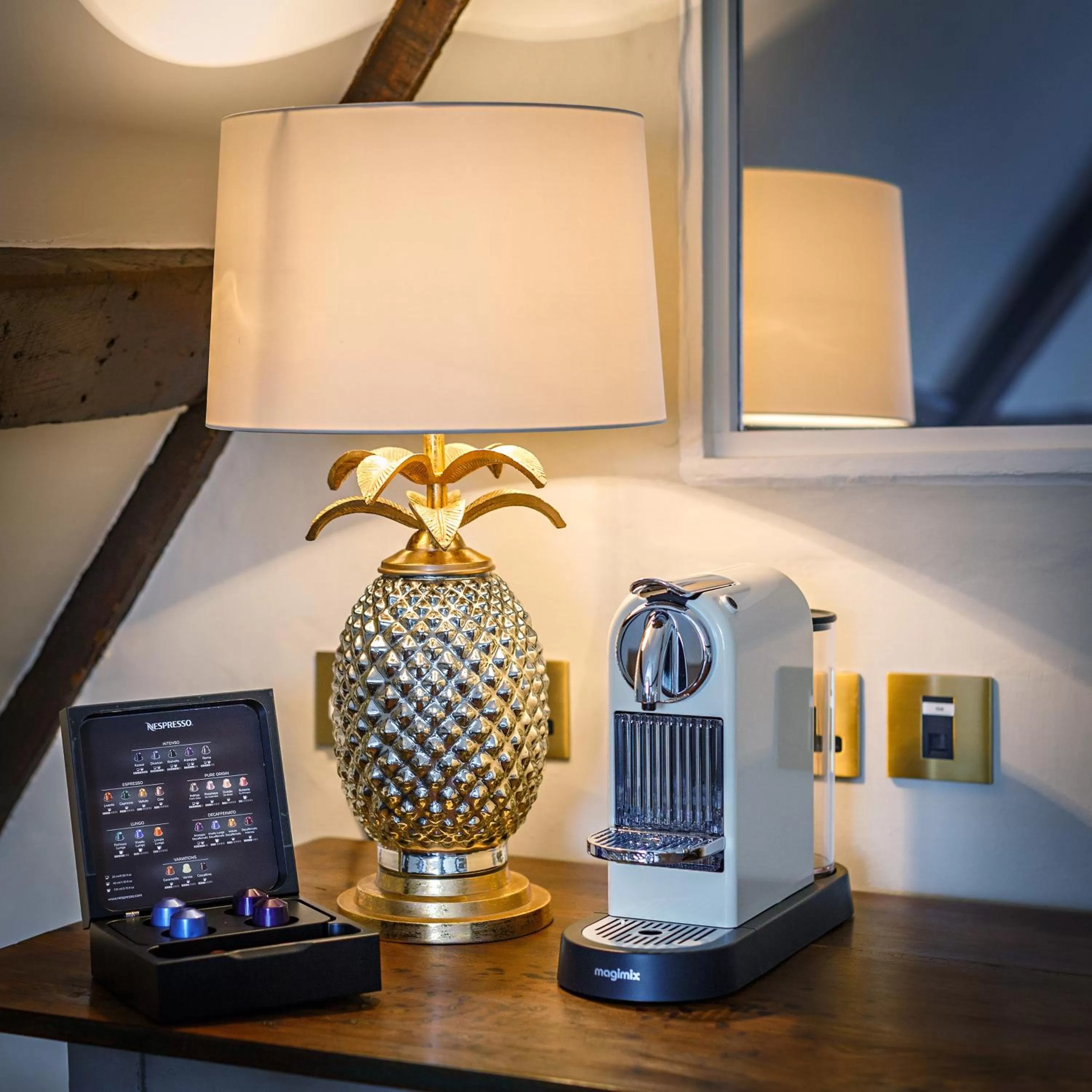 Decorative detail in The Assembly House in central Norwich