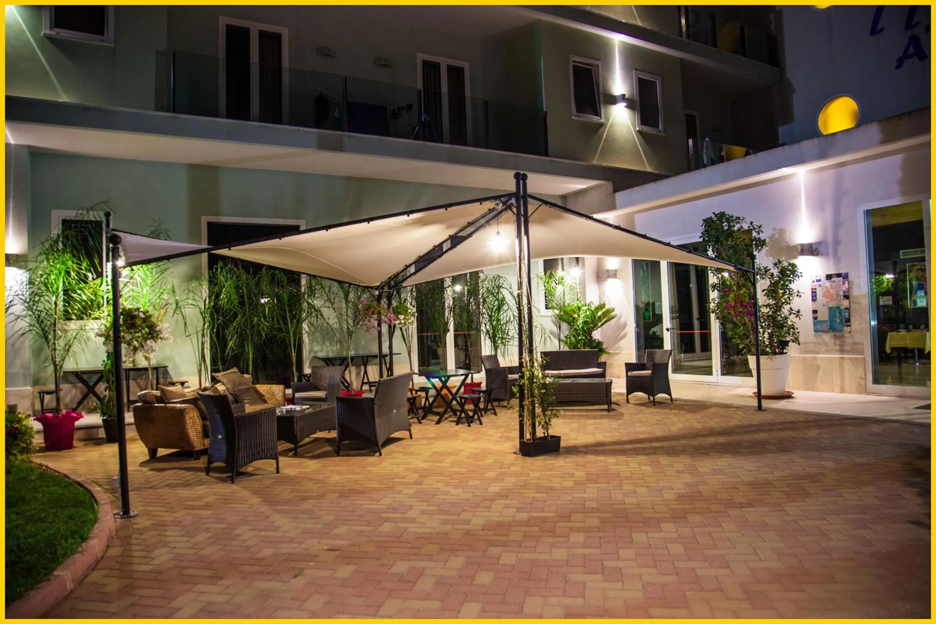 Balcony/Terrace in Hotel Paclà