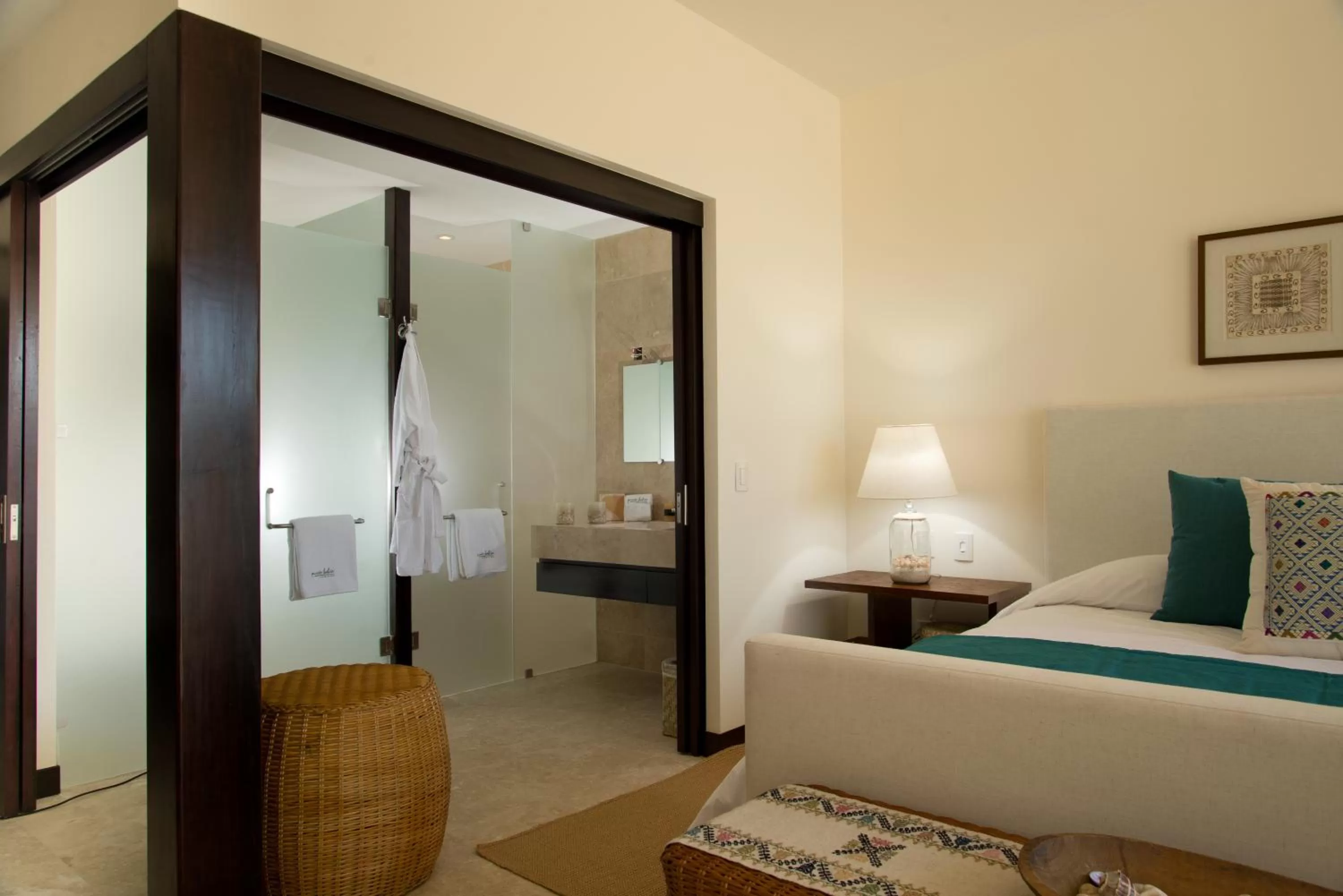 Bathroom, Bed in Grand Matlali Suites & Villas Riviera Nayarit