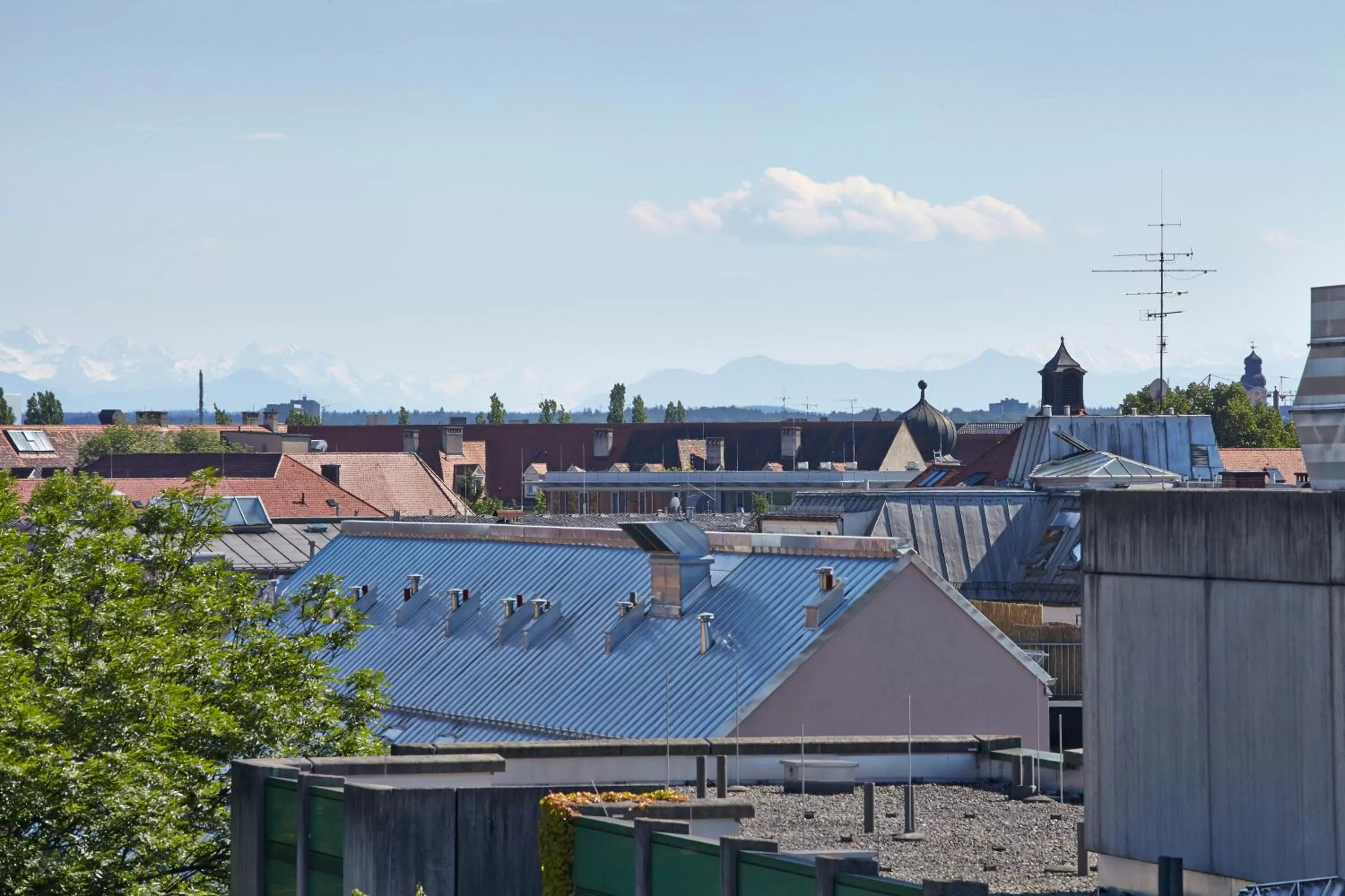 Mountain view in Hotel Demas City