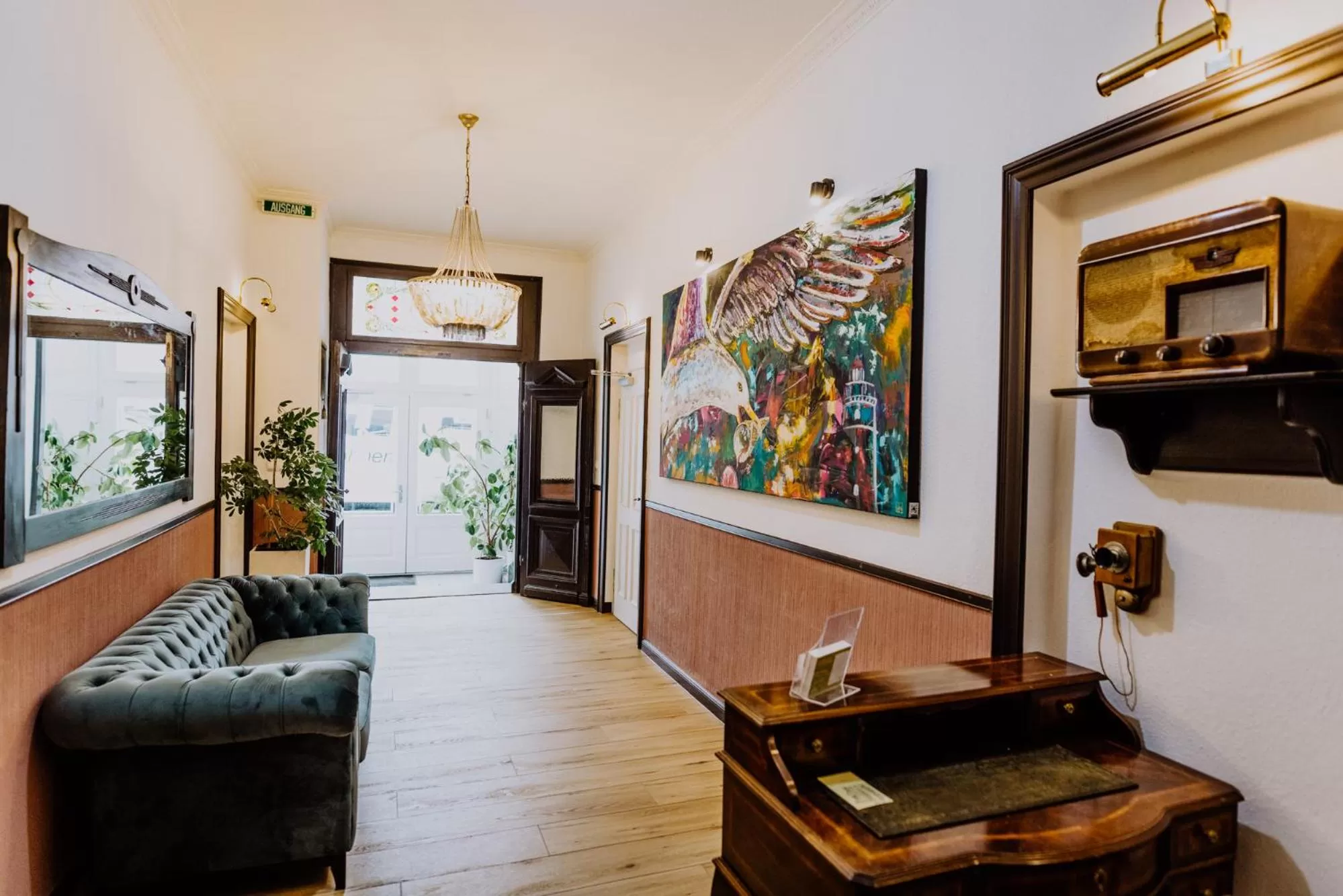 Lobby or reception in Hotel Villa Ems