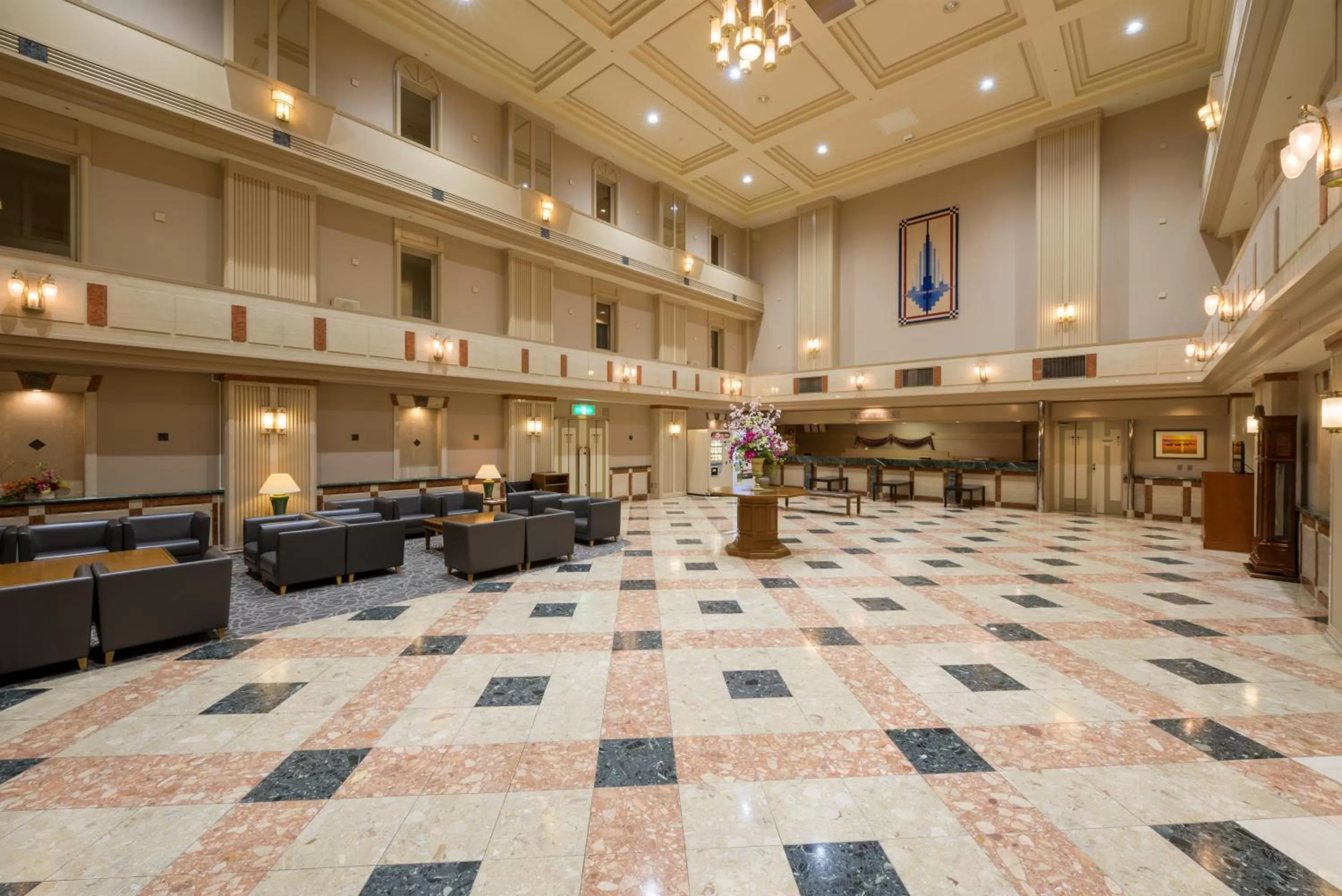 Lobby or reception in Air Terminal Hotel