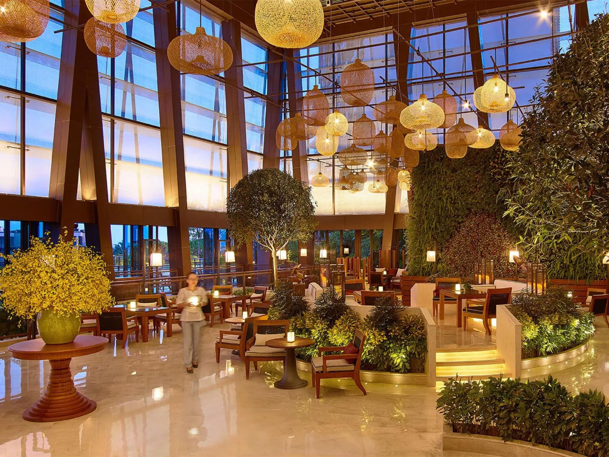 Lobby or reception in Grand Hyatt Sanya Haitang Bay Resort and Spa