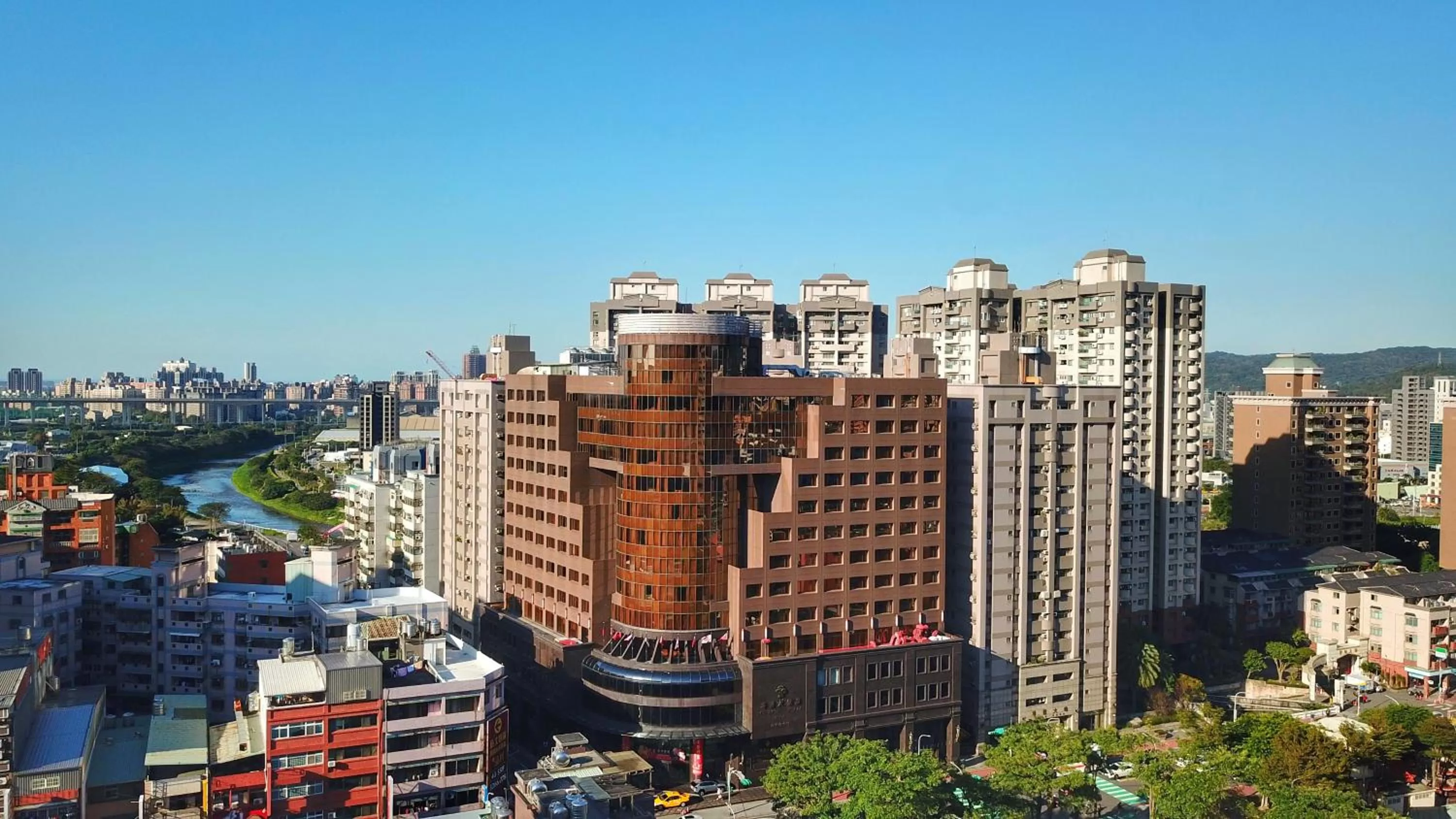 Bird's eye view in Monarch Plaza Hotel