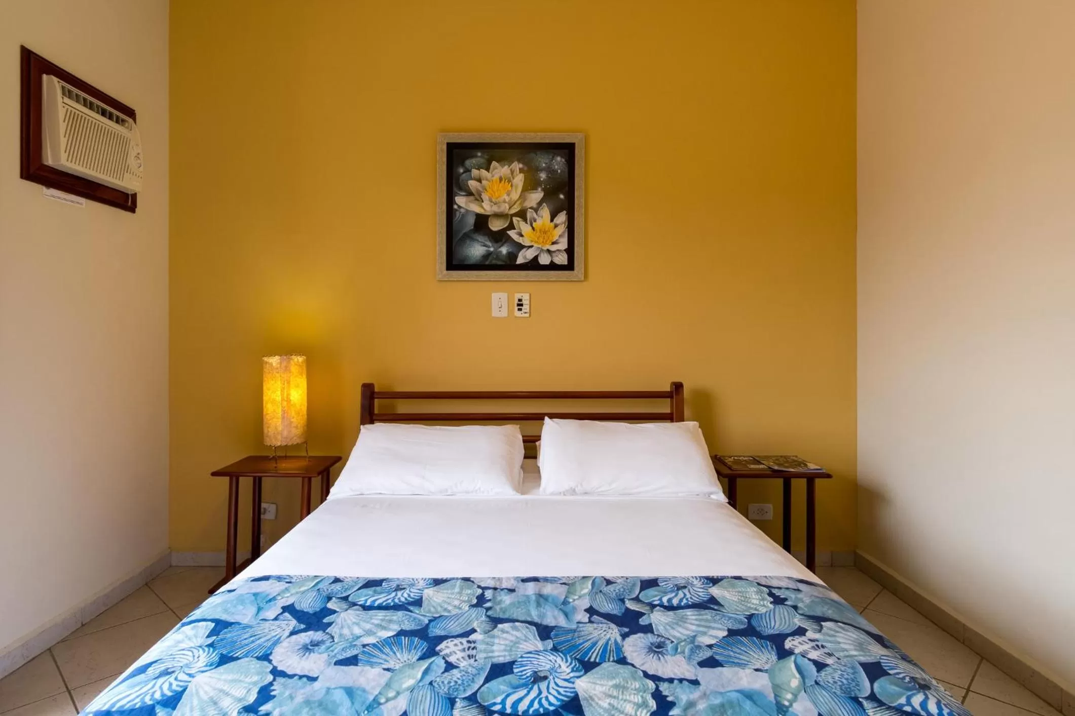 Bed in Pousada Mar Azul