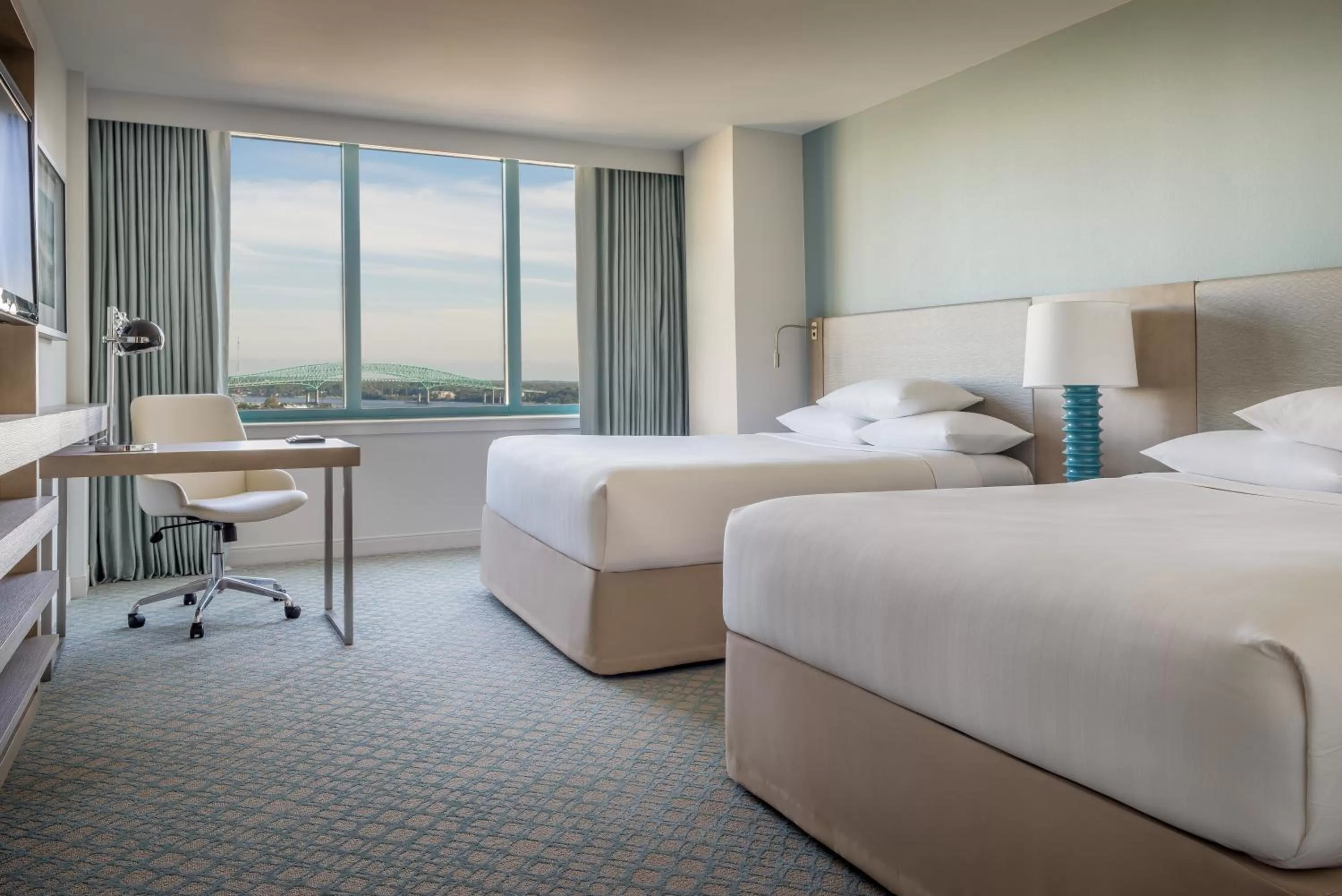 Queen Room with Two Queen Beds - Club Access in Hyatt Regency Jacksonville Riverfront