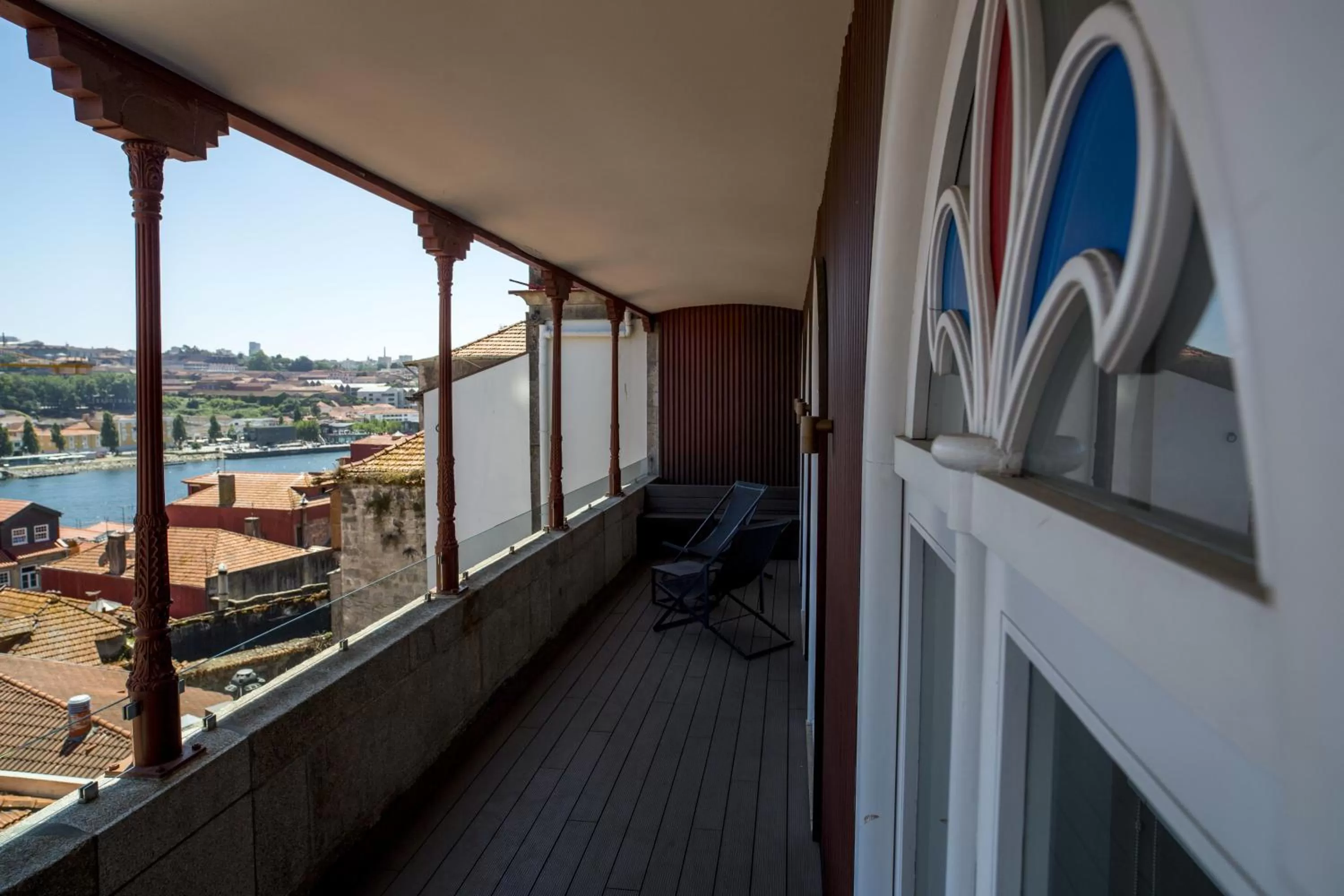 River view in Hotel Carris Porto Ribeira