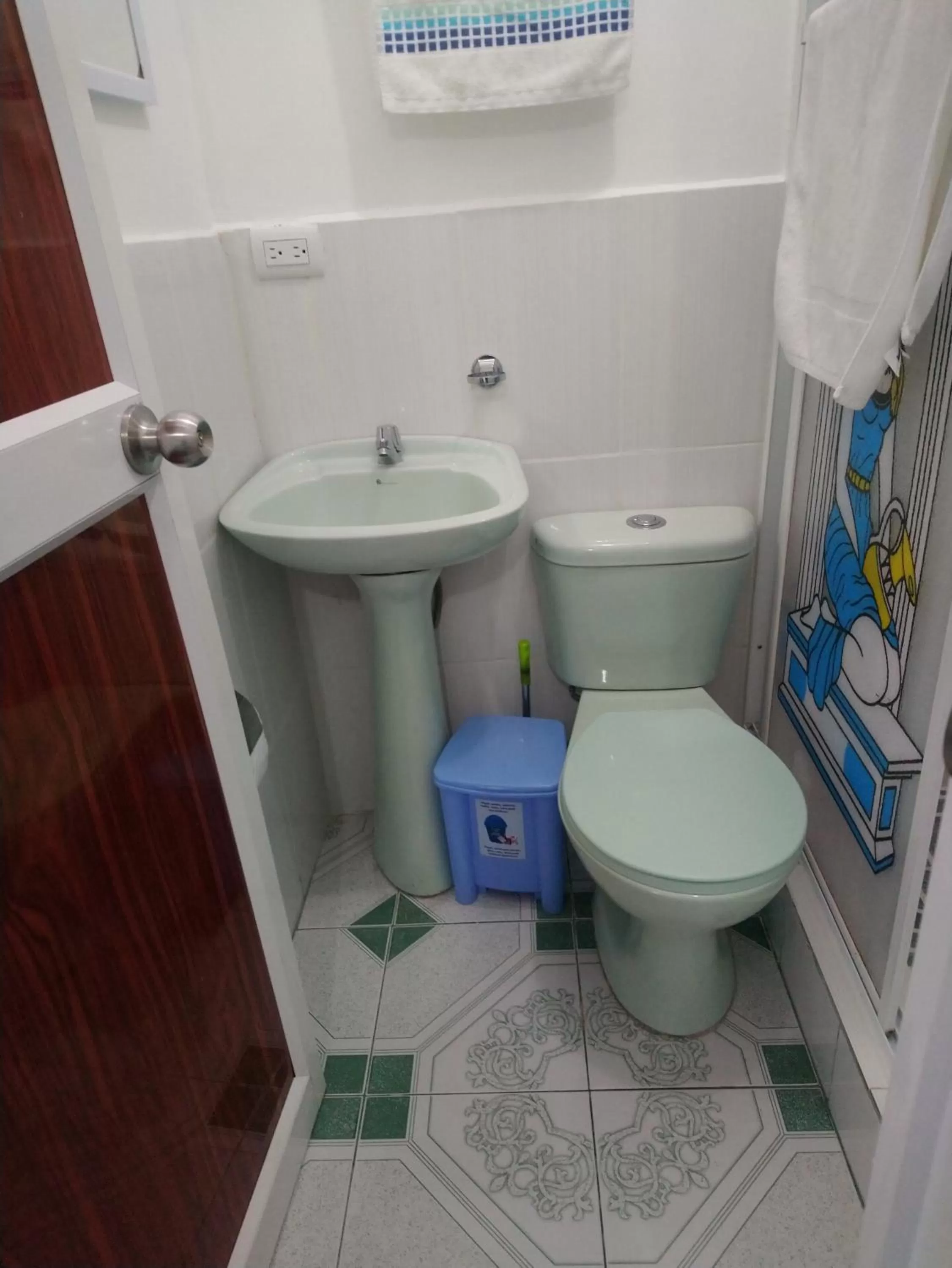 Bathroom in Hostal Terito