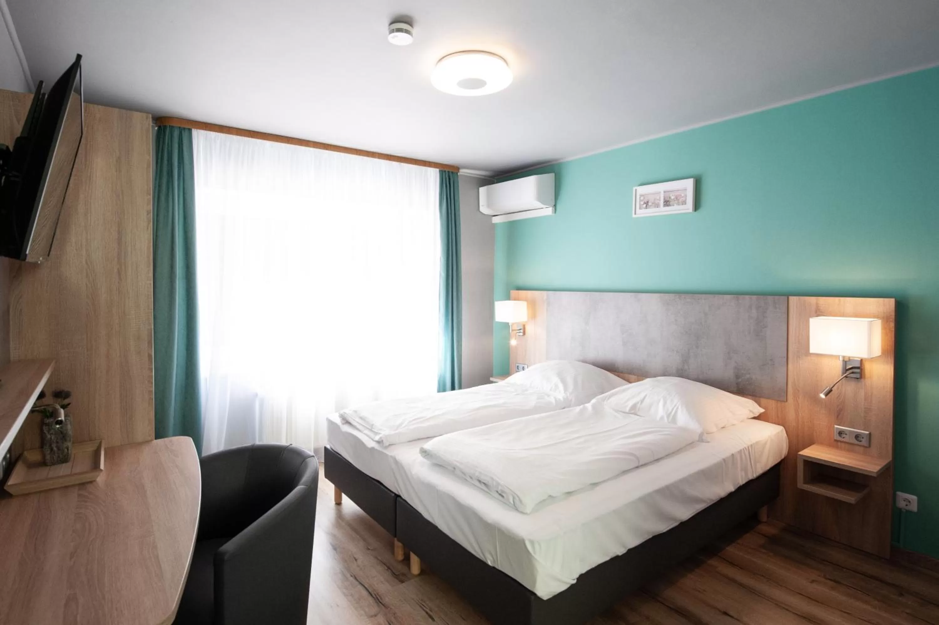 Bed in Hotel Blüchertal