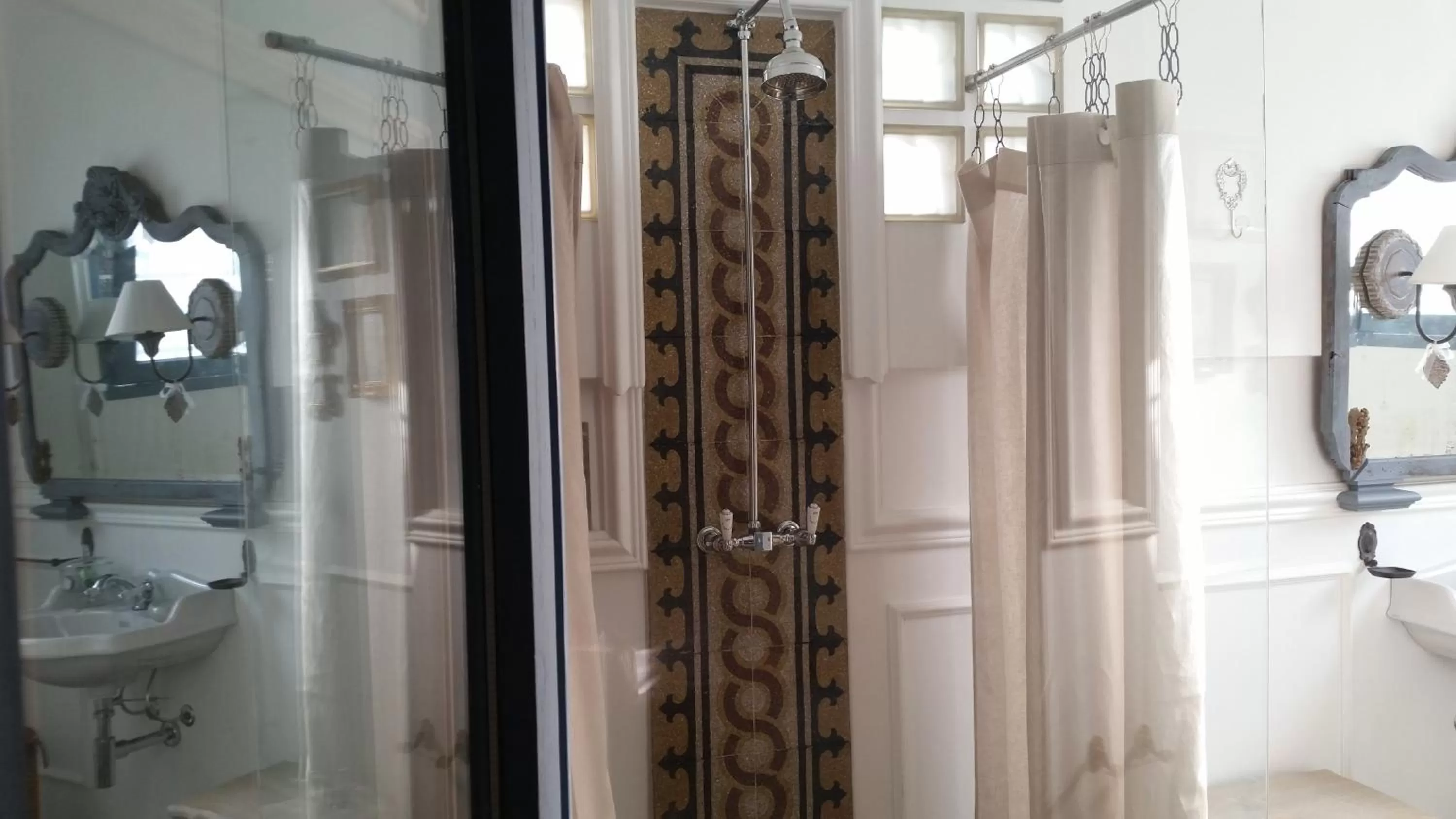 Decorative detail in Il Giardino d'Ulisse