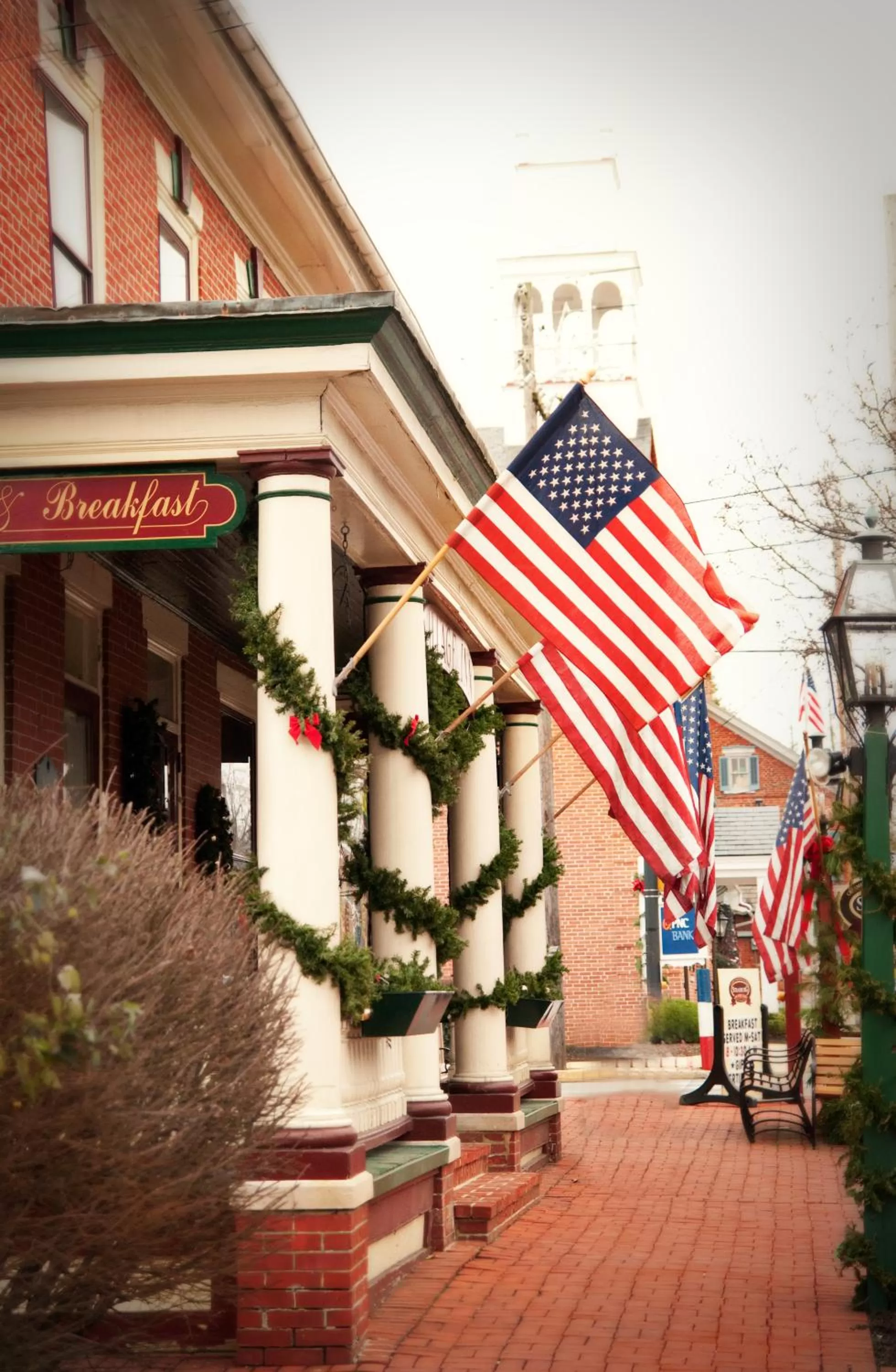 Property building in Strasburg Village Inn